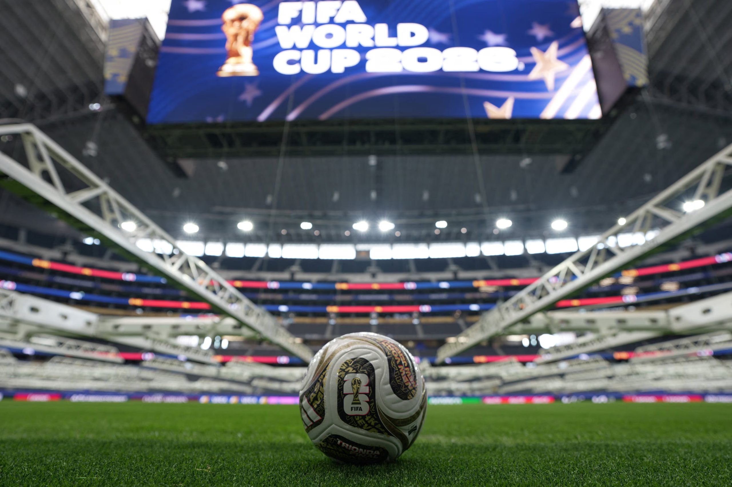 Para las semifinales y la final se utilizará el balón Trionda Final - crédito REUTERS/Leonardo Benassatto