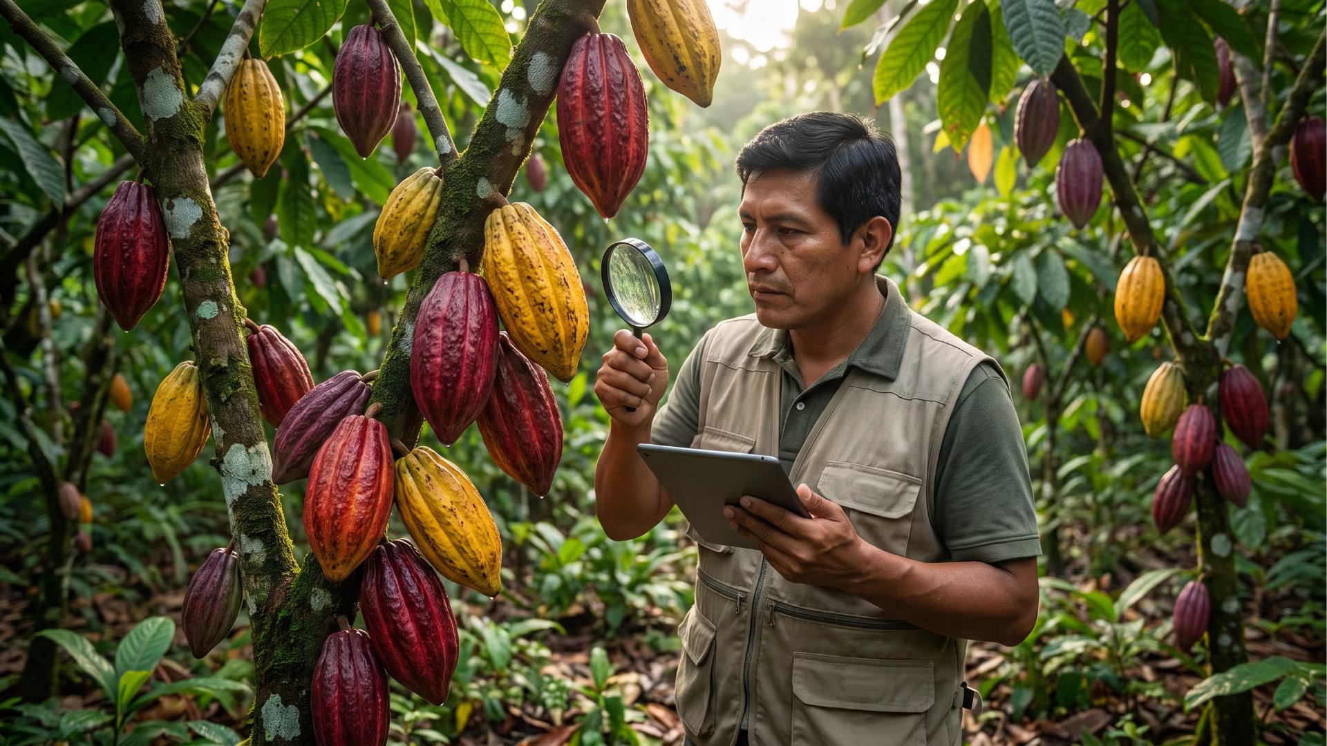 Científicos peruanos identifican cuatro nuevas variedades de cacao nativas del país. (Foto: Visuales IA)
