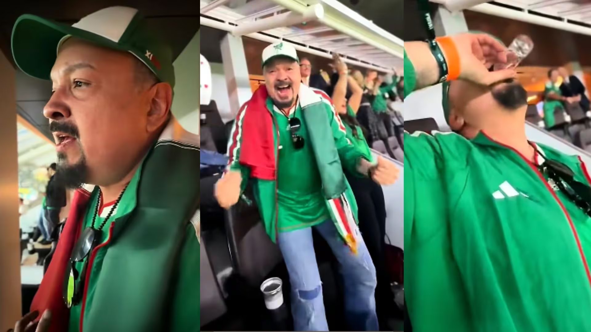 Tras publicar un video llorando con la bandera de México en el partido ante Ecuador, Pepe Aguilar recibió una ola de críticas en redes donde le señalaron que su nacionalidad es estadounidense, no mexicana. (@pepeaguilar_oficial)