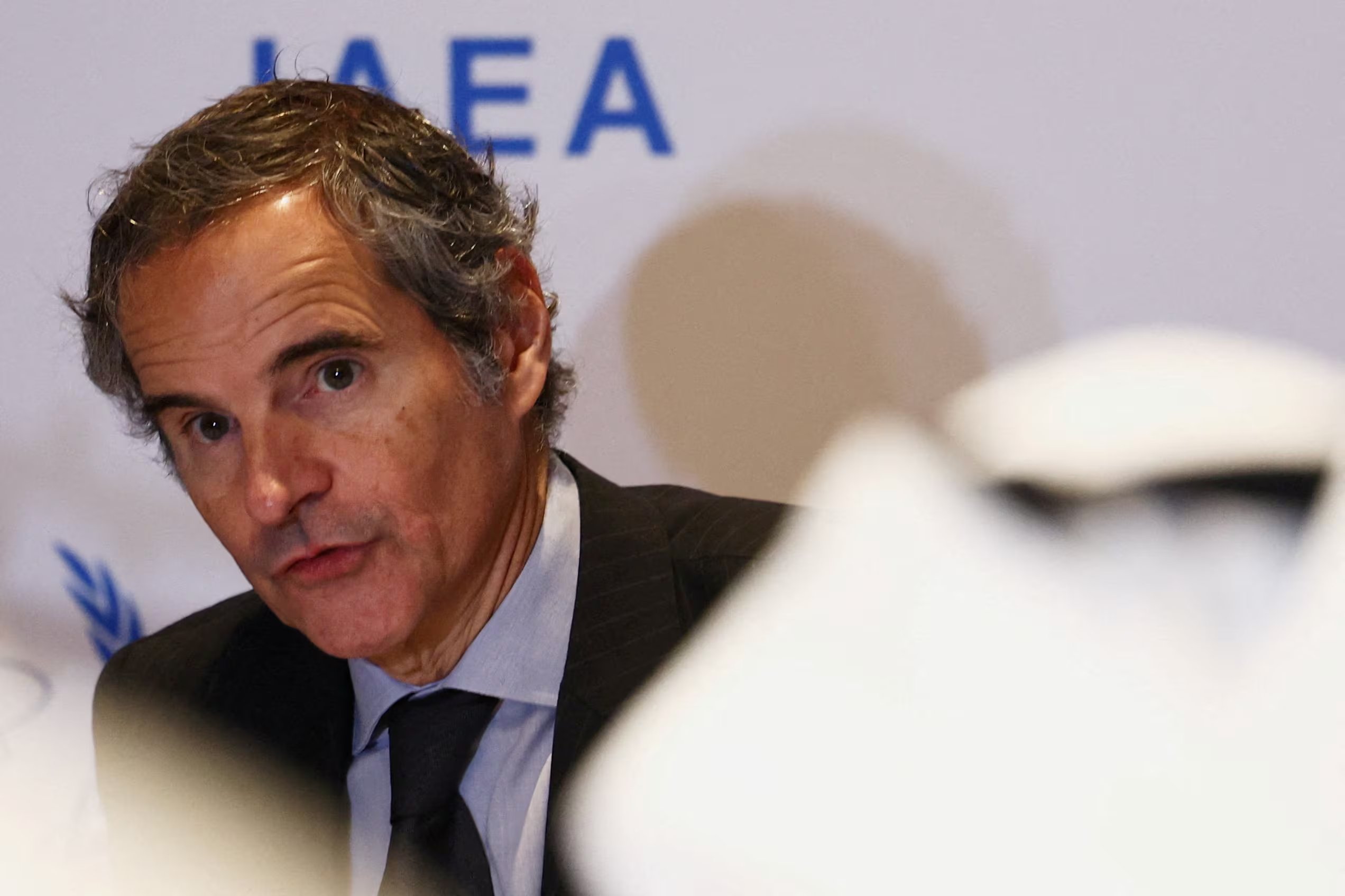 El director general del OIEA, Rafael Grossi (REUTERS)