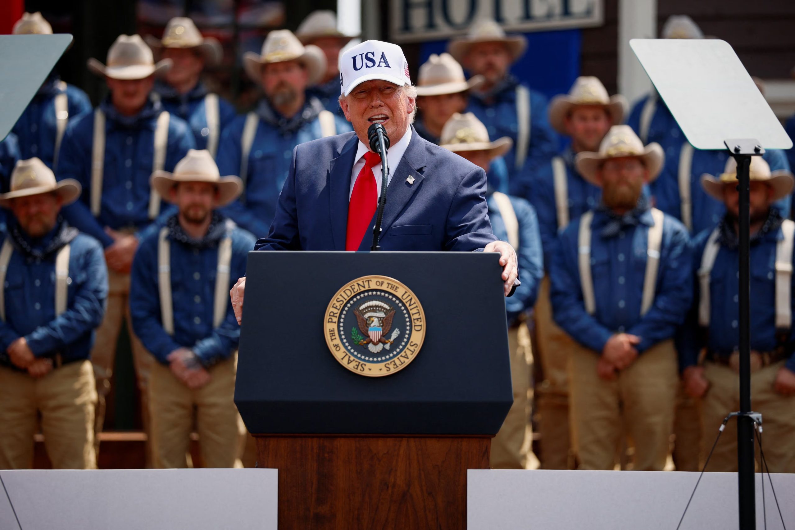 Desde Washington, Donald Trump aseguró que ambas partes avanzaban en la definición de límites al programa atómico iraní y afirmó que 