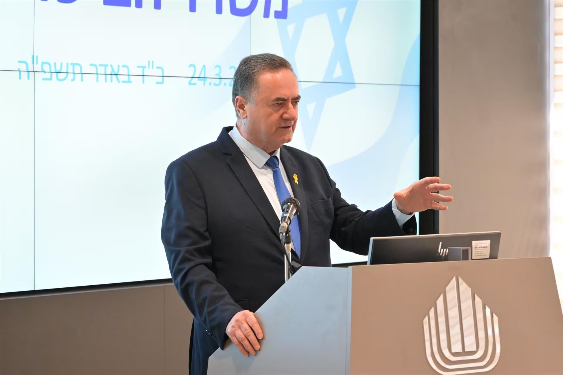 Israel Katz expresó en público que su país puede mantener tropas en el sur del Líbano sin requerir permiso de ninguna otra parte (Europa Press)