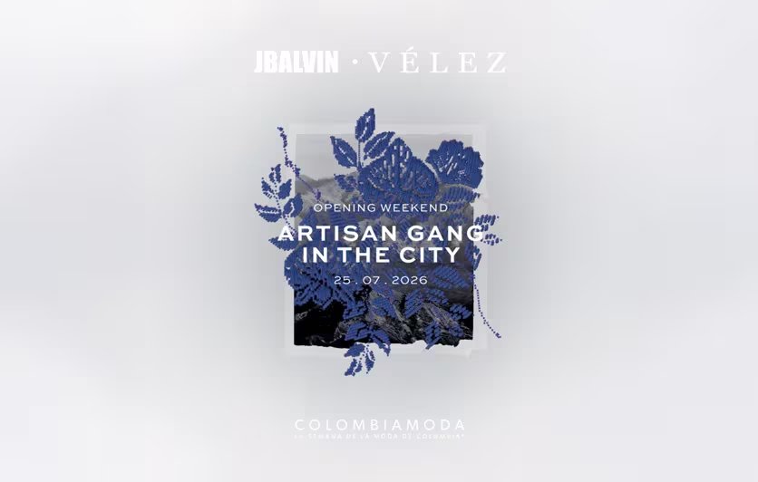 J Balvin llevará la identidad colombiana a la pasarela de Colombiamoda con “Artisan Gang in The City” - crédito cortesía Vélez