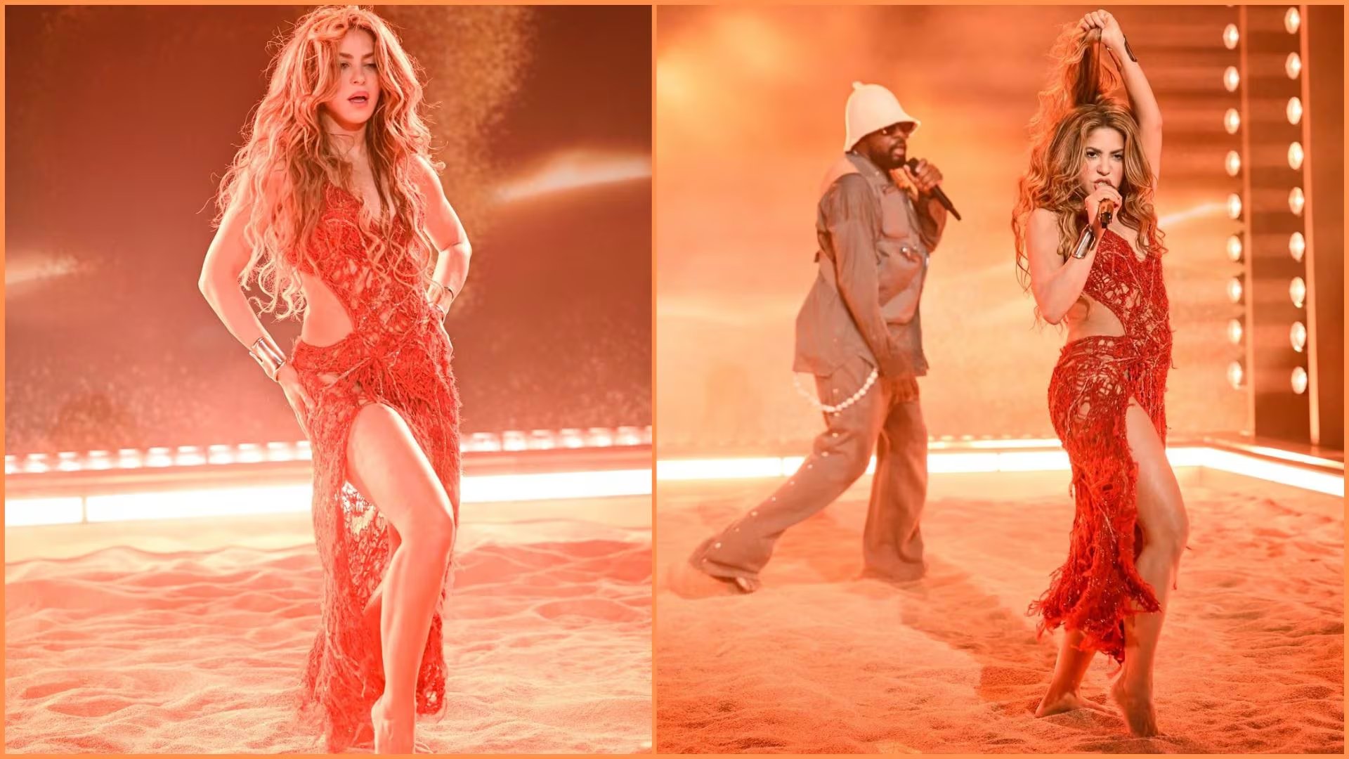 Shakira reiteró que 20 años después su caderas aún no mienten con una icónica presentación en vivo de 'Hips Don't Lie' junto a Wyclef Jean en el show de Jimmy Fallon - crédito @fallontonight/Instagram