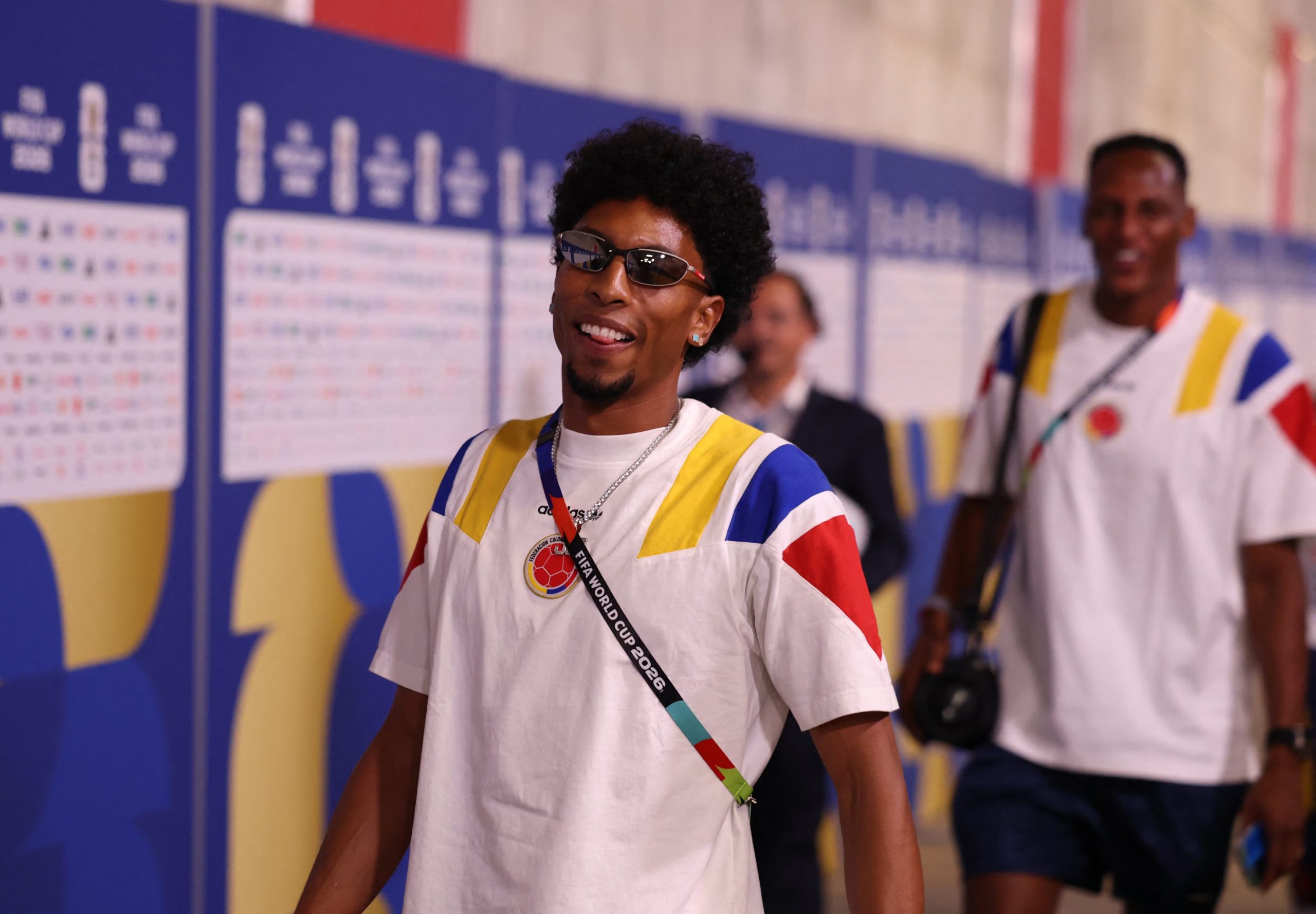 Johan Mojíca es el lateral izquierdo titular de Néstor Lorenzo en su primer ciclo de cuatro años - crédito Siphiwe Sibeko/REUTERS