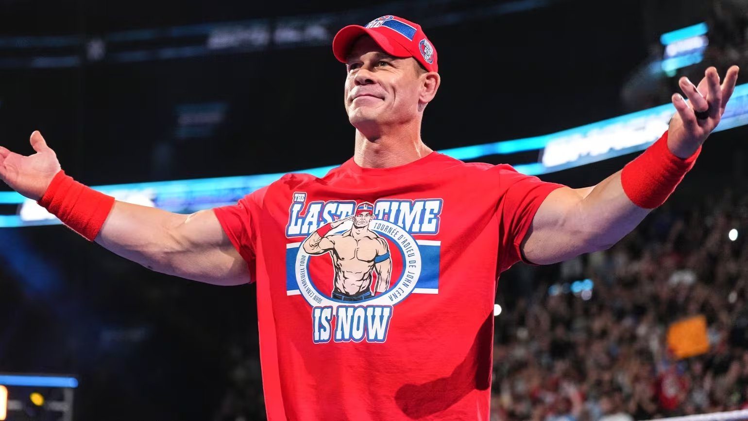 John Cena afirmó que su debut televisivo en WWE lo puso muy nervioso y ubicó su primer combate en 2002 en Chicago contra Kurt Angle 