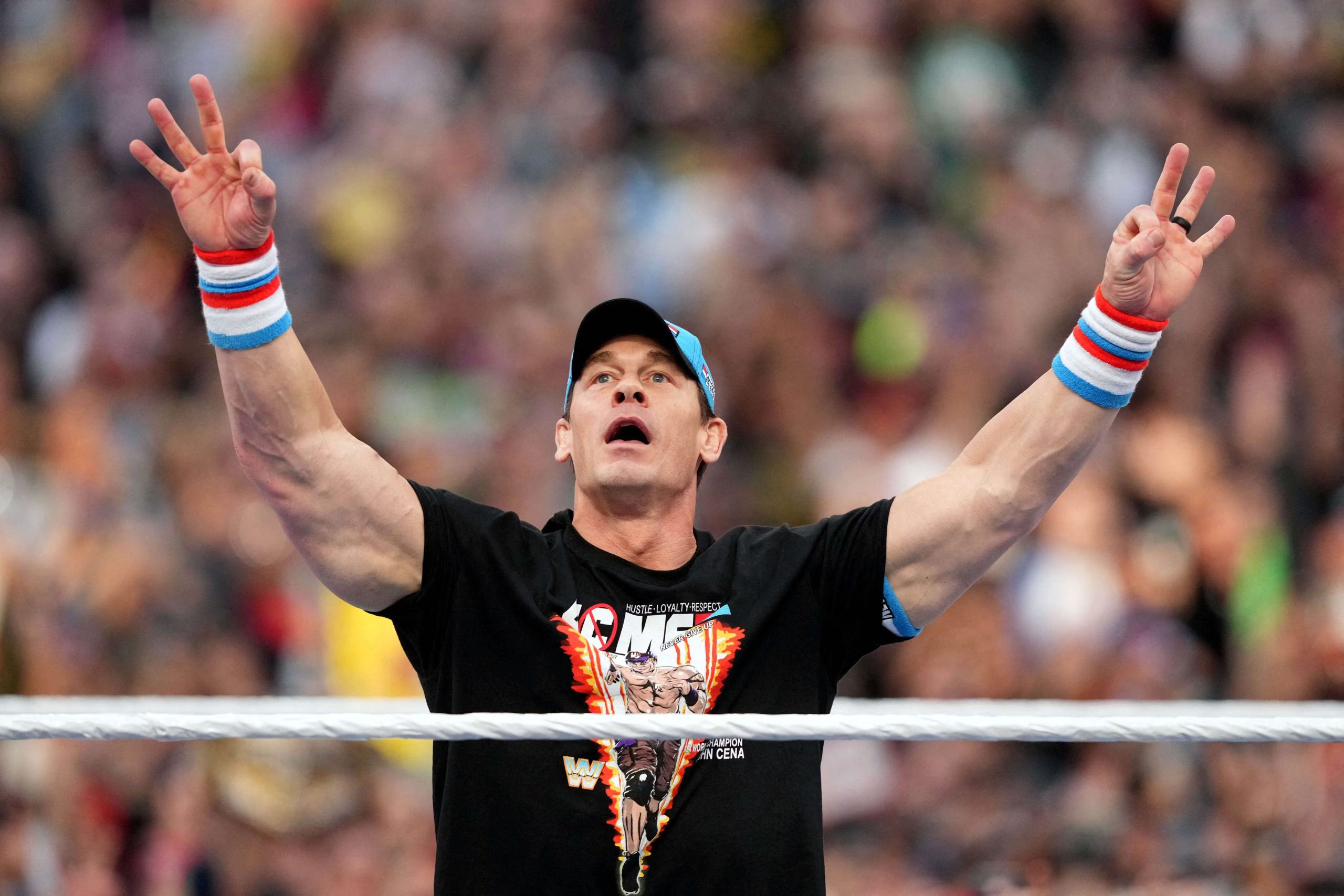 John Cena dijo que aceptó Little Brother con rapidez después de leer el guion y que vio en la película una oportunidad para mostrar a Eric André (Reuters)