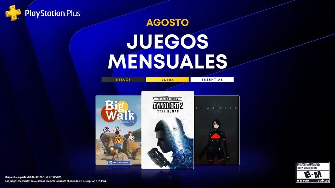 Los títulos del mes son Dying Light 2 Stay Human: Reloaded Edition, Big Walk y Signalis. (PlayStation)