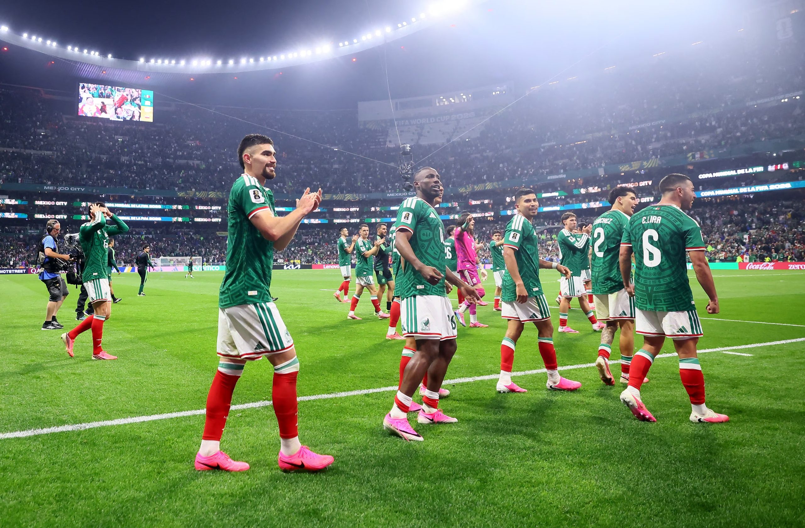 El Tri llegó con gran confianza al enfrentamiento contra los Tres Leones, tras echar con autoridad a la Selección de Ecuador. REUTERS/Eloisa Sanchez