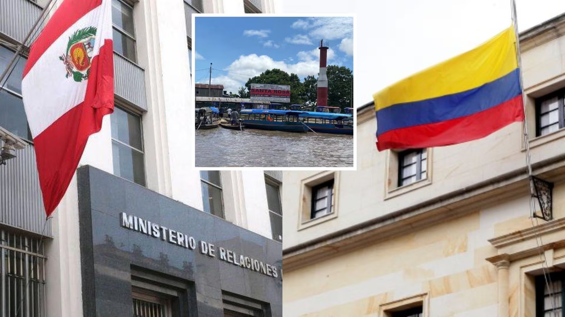 La soberanía de la isla de Santa Rosa generó tensiones entre ambos paises - crédito Ministerio de Relaciones Exteriores de Perú/Cancilleria de Colombia 