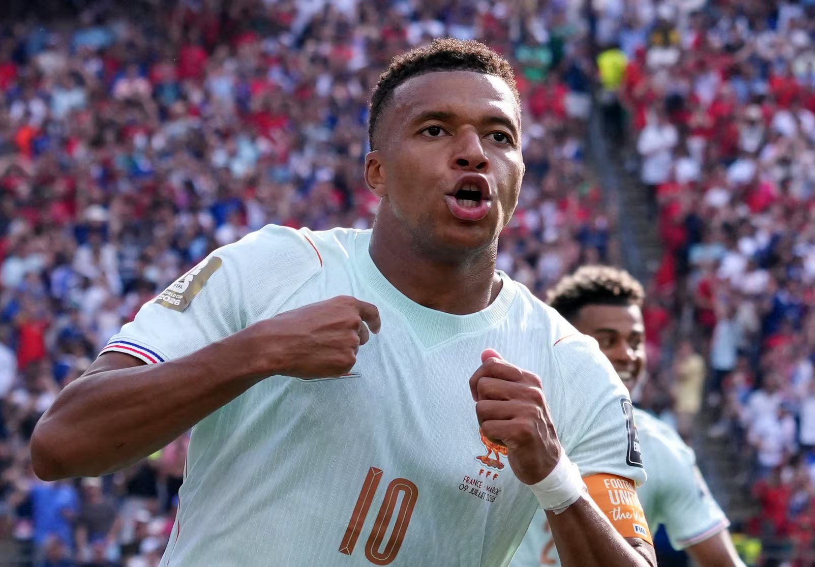 Mbappé falló un penal ante Marruecos pero luego marcó el segundo tanto del partido. (Reuters)