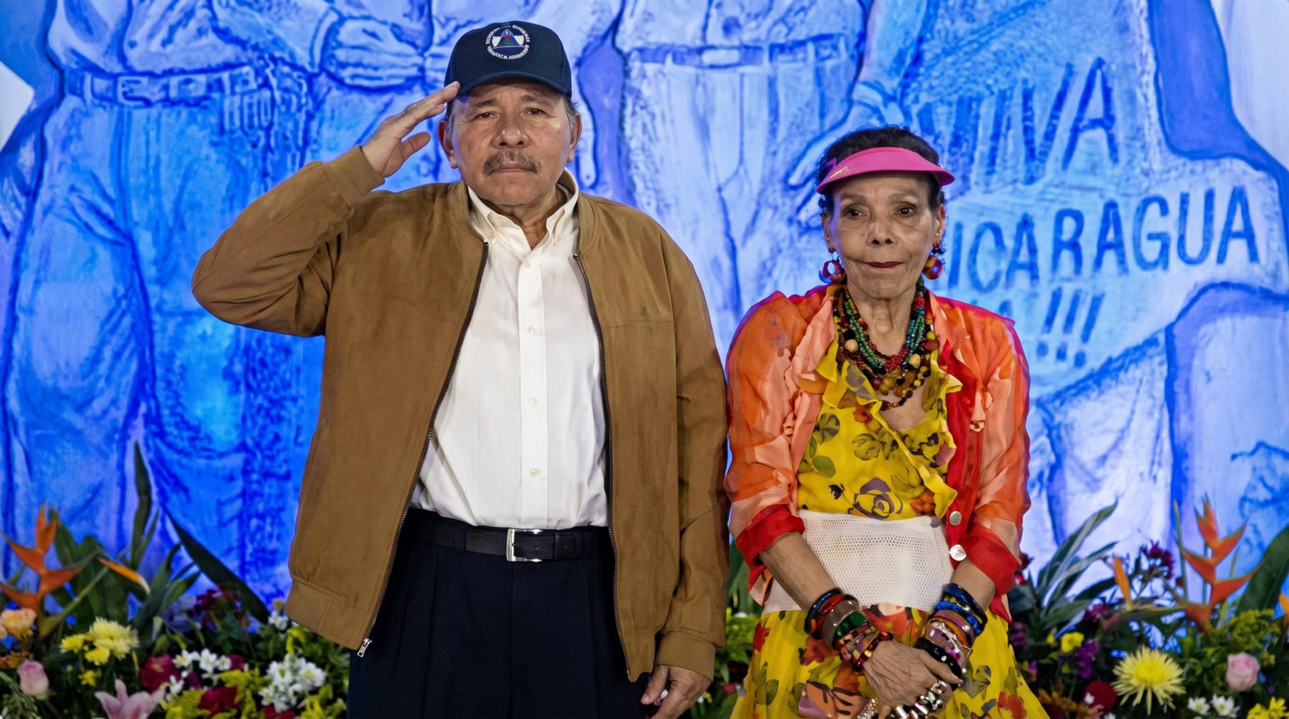 Daniel Ortega y Rosario Murillo (Infobae Centroamérica/Cortesía Canal 6 Nicaragua)