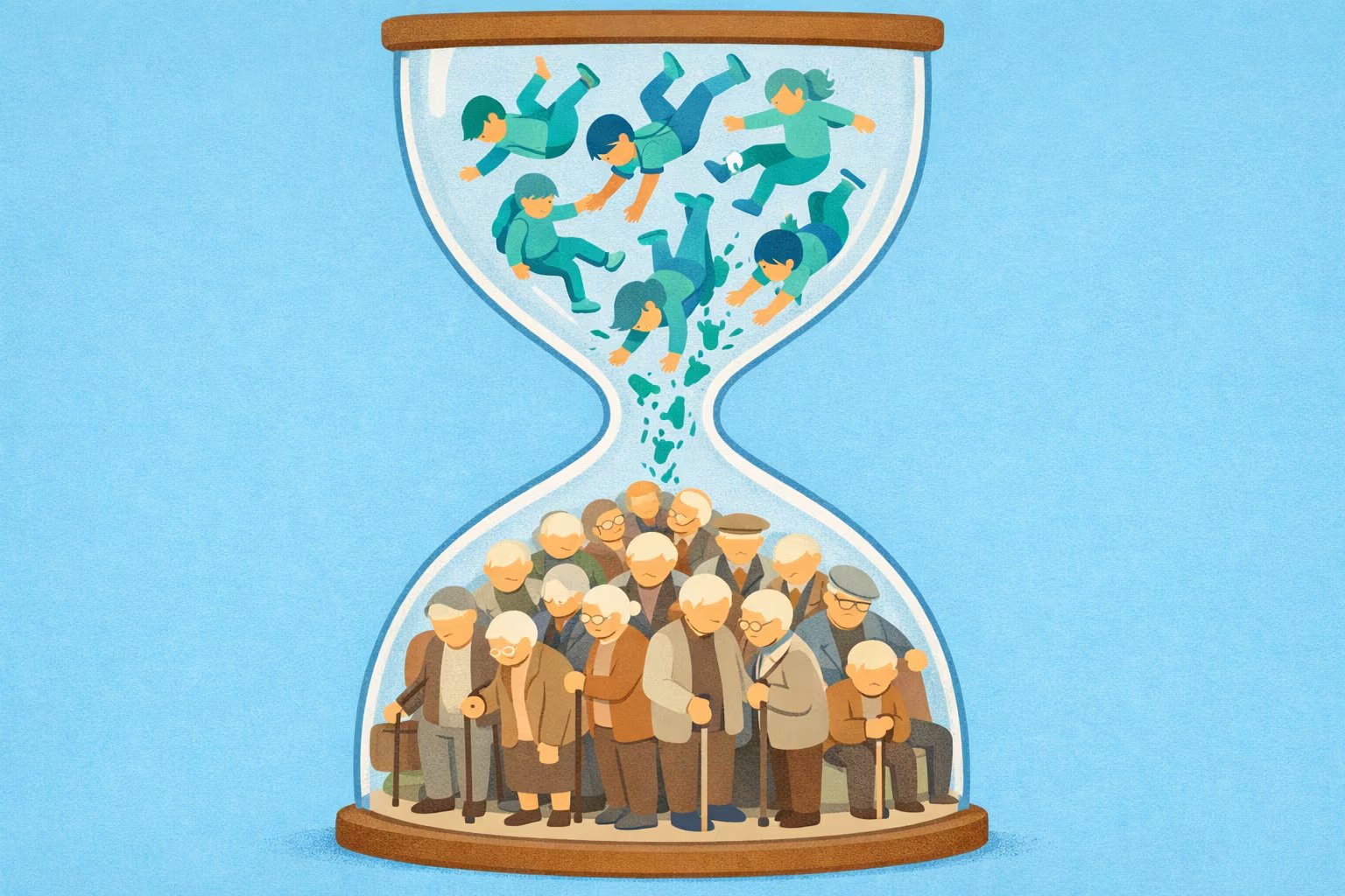 Especialistas advierten que el envejecimiento acelerado de la población exige invertir en educación y capital humano de calidad. (Imagen Ilustrativa Infobae)