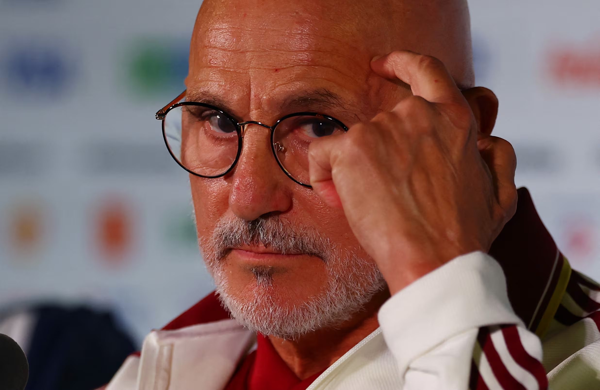 Luis de la Fuente confirmó que Lamine Yamal se encuentra bien en España y preparó penales en caso de empatar con Austria - crédito Matthew Childs/REUTERS