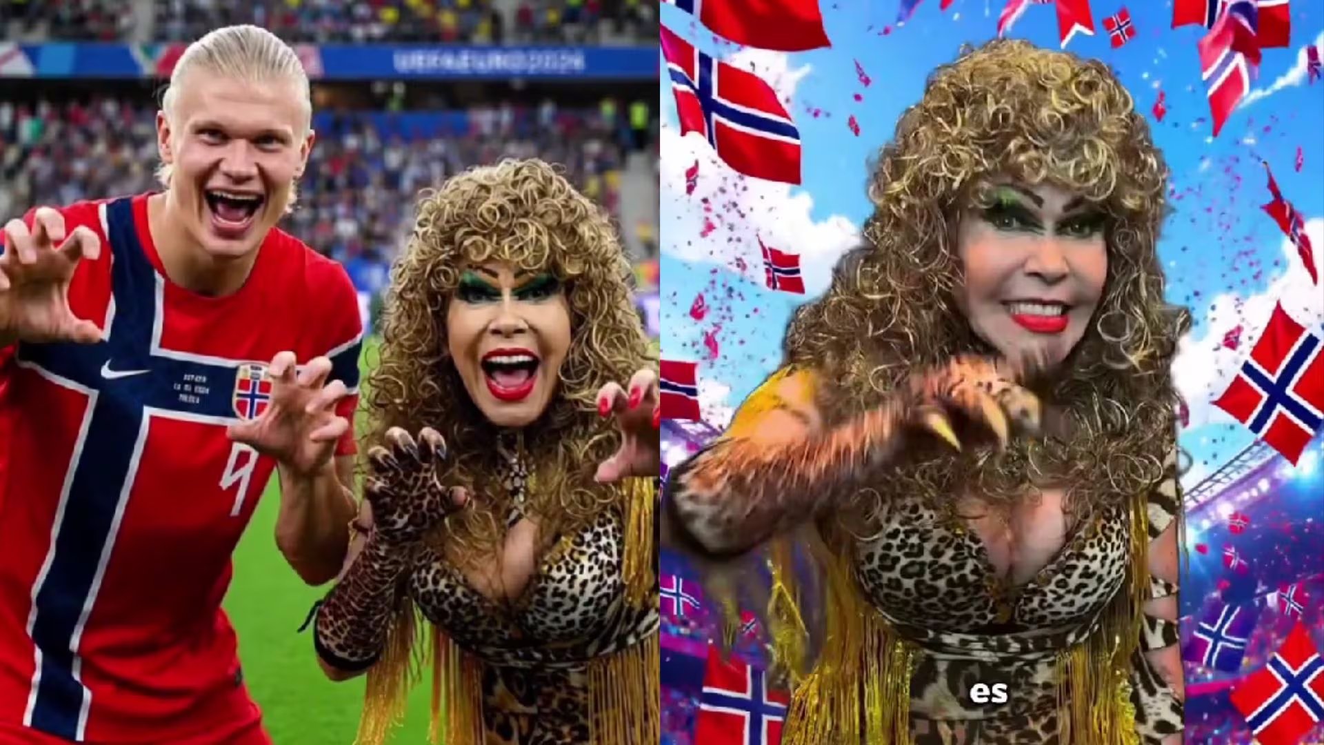 ‘La Tigresa del Oriente’ dedica insólito video a Erling Haaland y se vuelve viral: “Es de otro planeta”