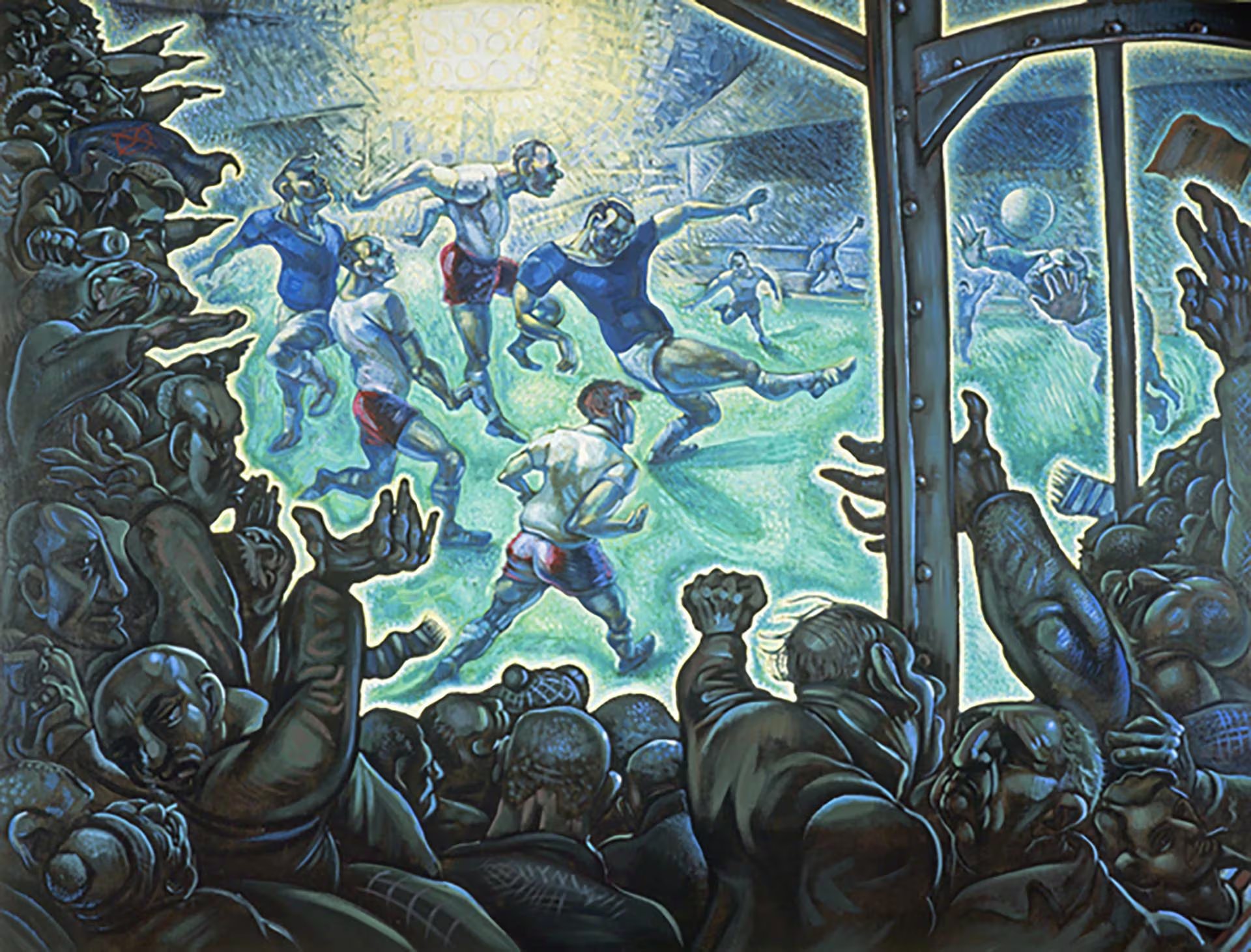 “Just Another Bloody Saturday”, de Peter Howson (Museo Nacional de Escocia)