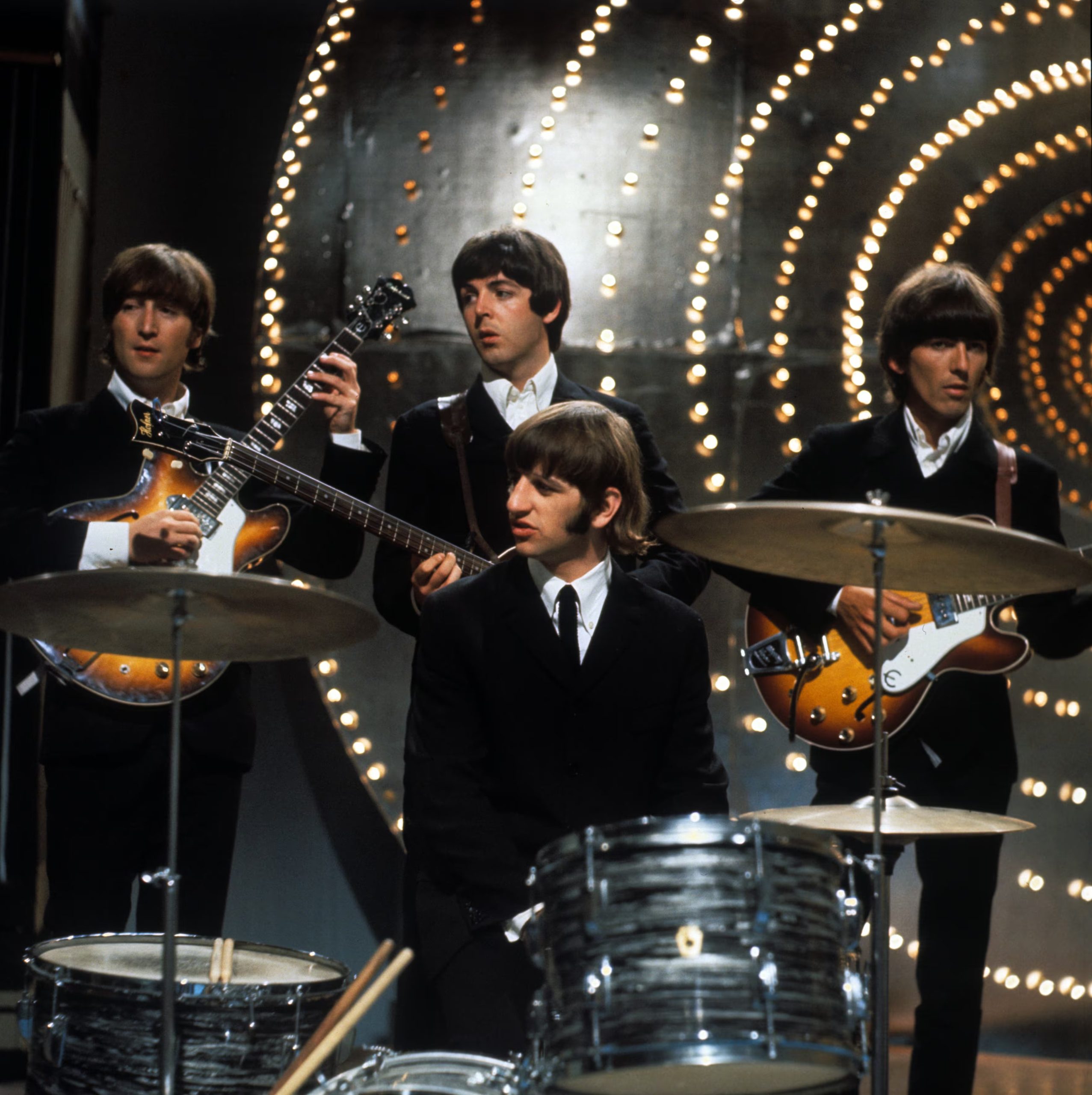 El músico cantó “I Want to Hold Your Hand”, tema clásico de los Beatles, en la recepción de la ceremonia, que se llevó a cabo en el Madison Square Garden de Nueva York (APPLE CORPS LTD)