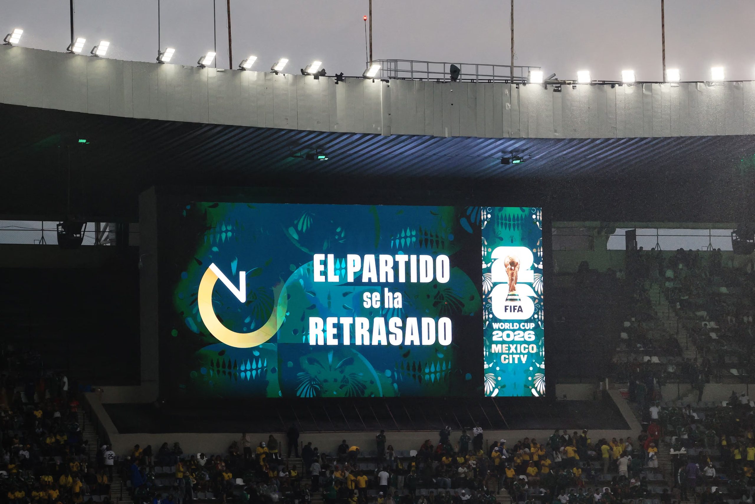 El partido empezó a las 20 hrs REUTERS/Carlos Perez Gallardo