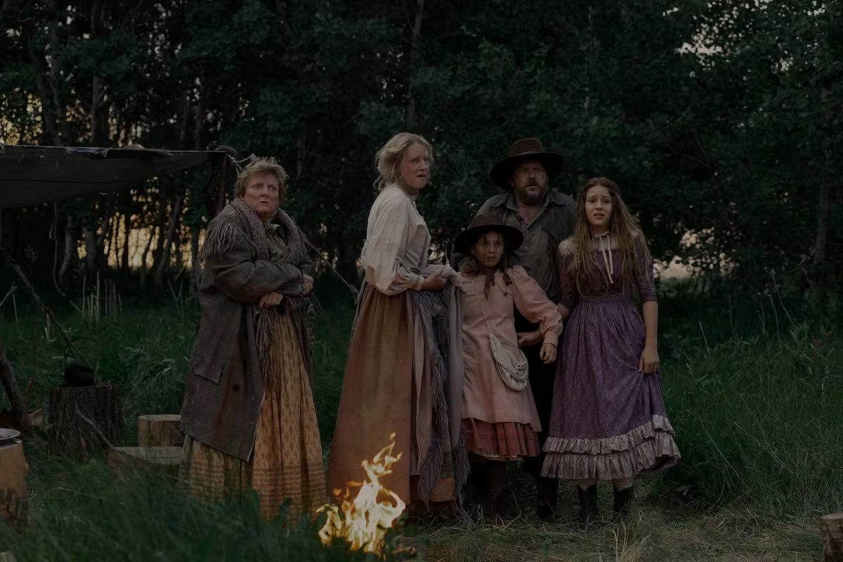 La actriz pidió verse aún más desaliñada para dar vida a Ida, una mujer que asusta a las hermanas Ingalls (Netflix)