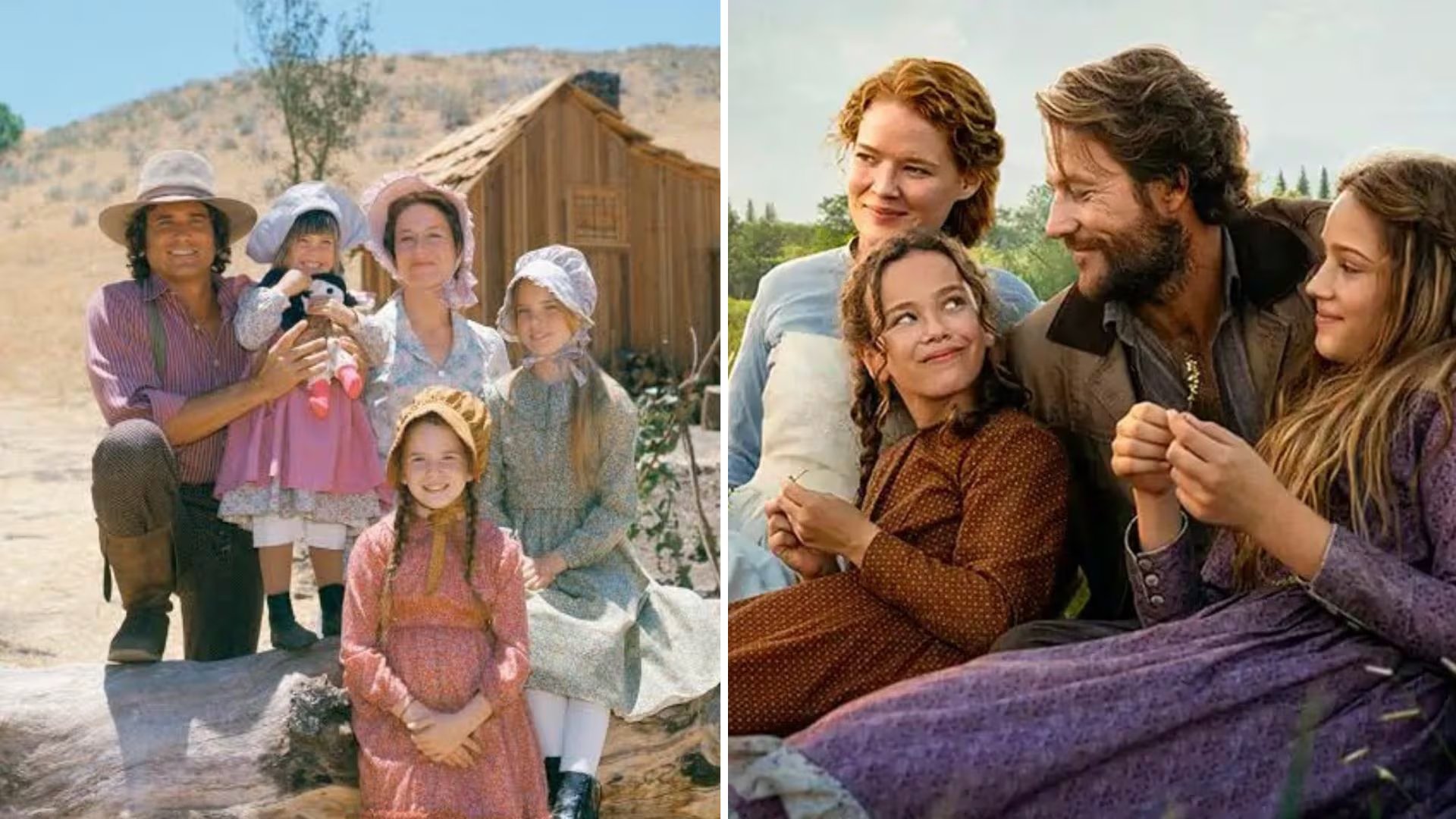 Bajo la dirección creativa de Michael Landon, la adaptación televisiva de los setentas amplió la historia original con personajes y tramas que no aparecían en los libros.(Composición: NBC/Netflix)