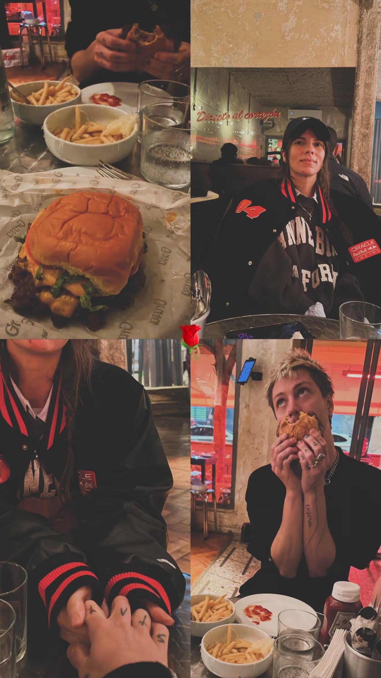 Gimena Accardi y Seven Kayne disfrutaron de una cena romántica, compartiendo miradas y un mensaje de amor que resonó 'Directo al corazón' en su velada especial