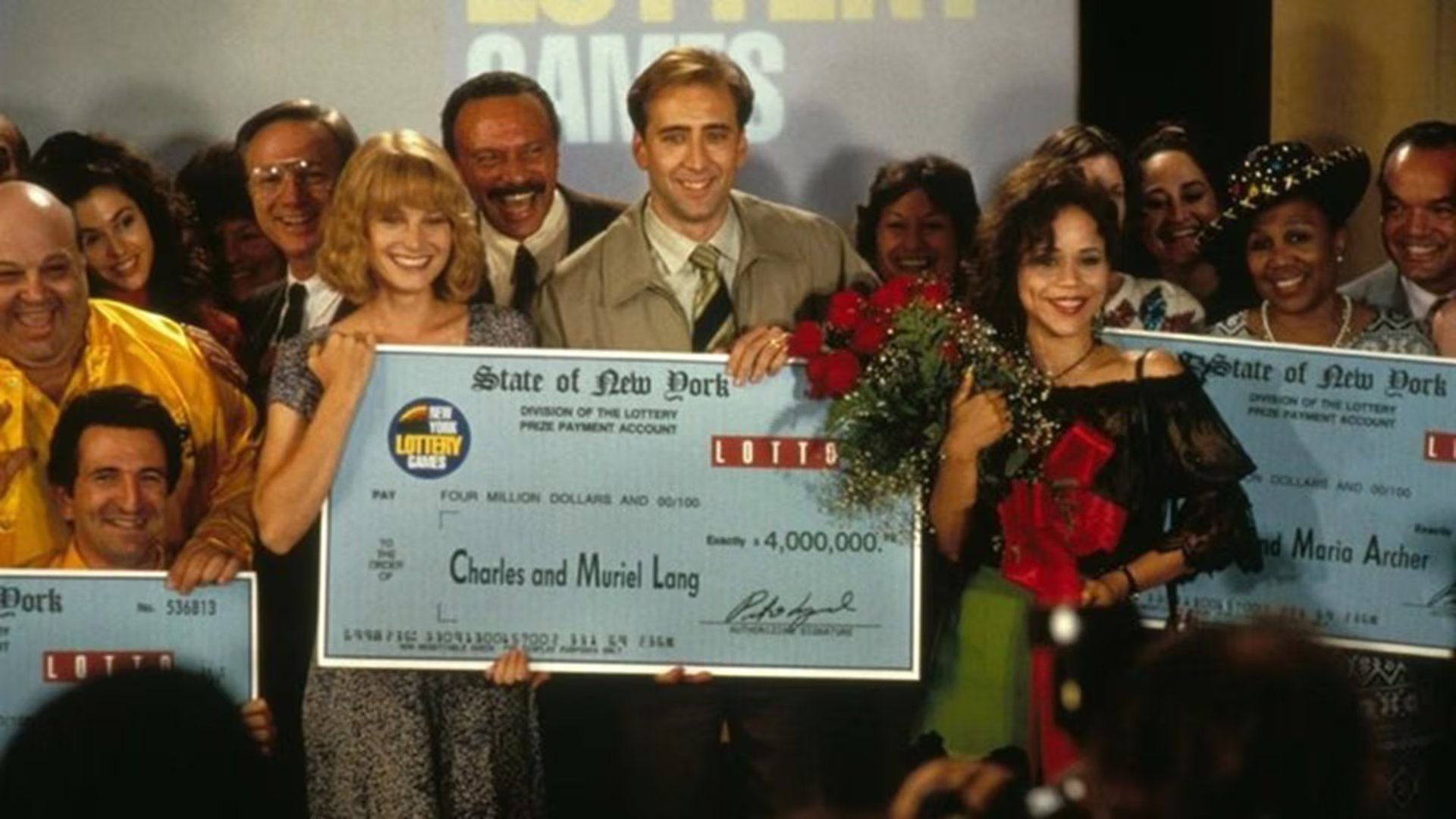 En 1994, TriStar Pictures estrenó It Could Happen to You (Te puede pasar a ti), dirigida por Andrew Bergman. Nicolas Cage interpretó al policía Charlie Lang, Bridget Fonda a la camarera Yvonne Biasi
