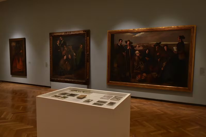 La relación entre Bermúdez y Zuloaga se observa en la tercera sala de la muestra