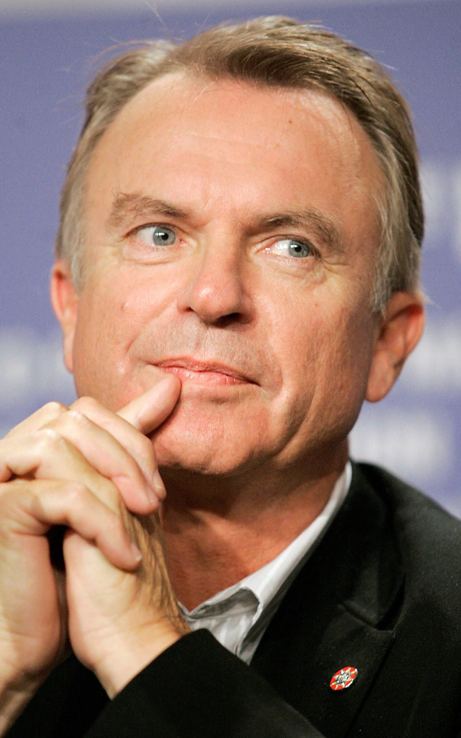 En abril de 2026, Sam Neill anunció que una tomografía no mostraba cáncer en su cuerpo y expresó su intención de volver a trabajar (REUTERS/Hannibal Hanschke)