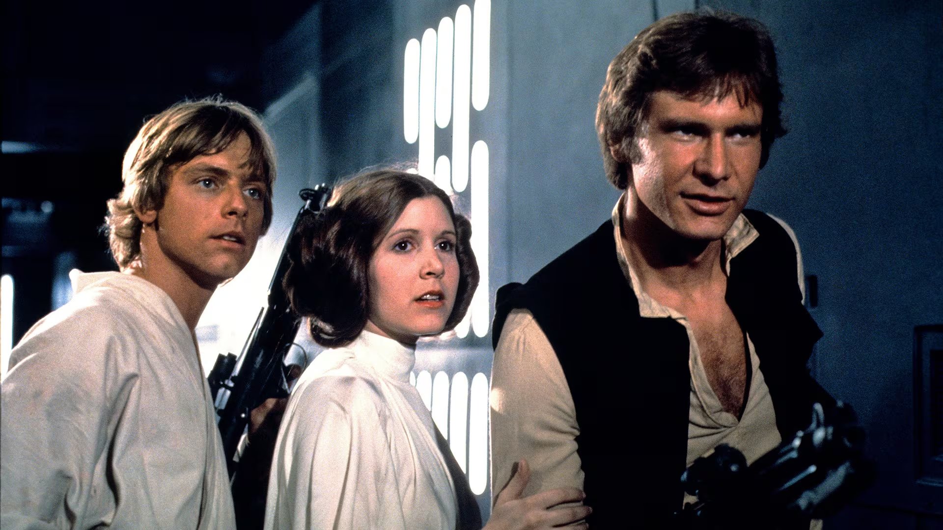 El sistema de estudios limitaba las decisiones de Harrison Ford sobre sus papeles y, según Far Out Magazine, cobraba USD 115 por semana (©Lucasfilm Ltd./courtesy Everet)