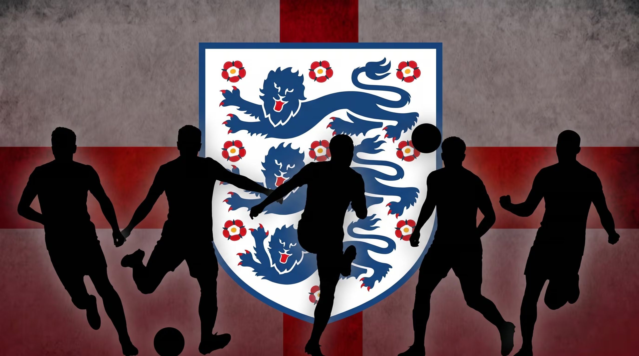La selección inglesa compite bajo un emblema distinto al del Reino Unido. (Composición: Raúl A. González/Infobae México)