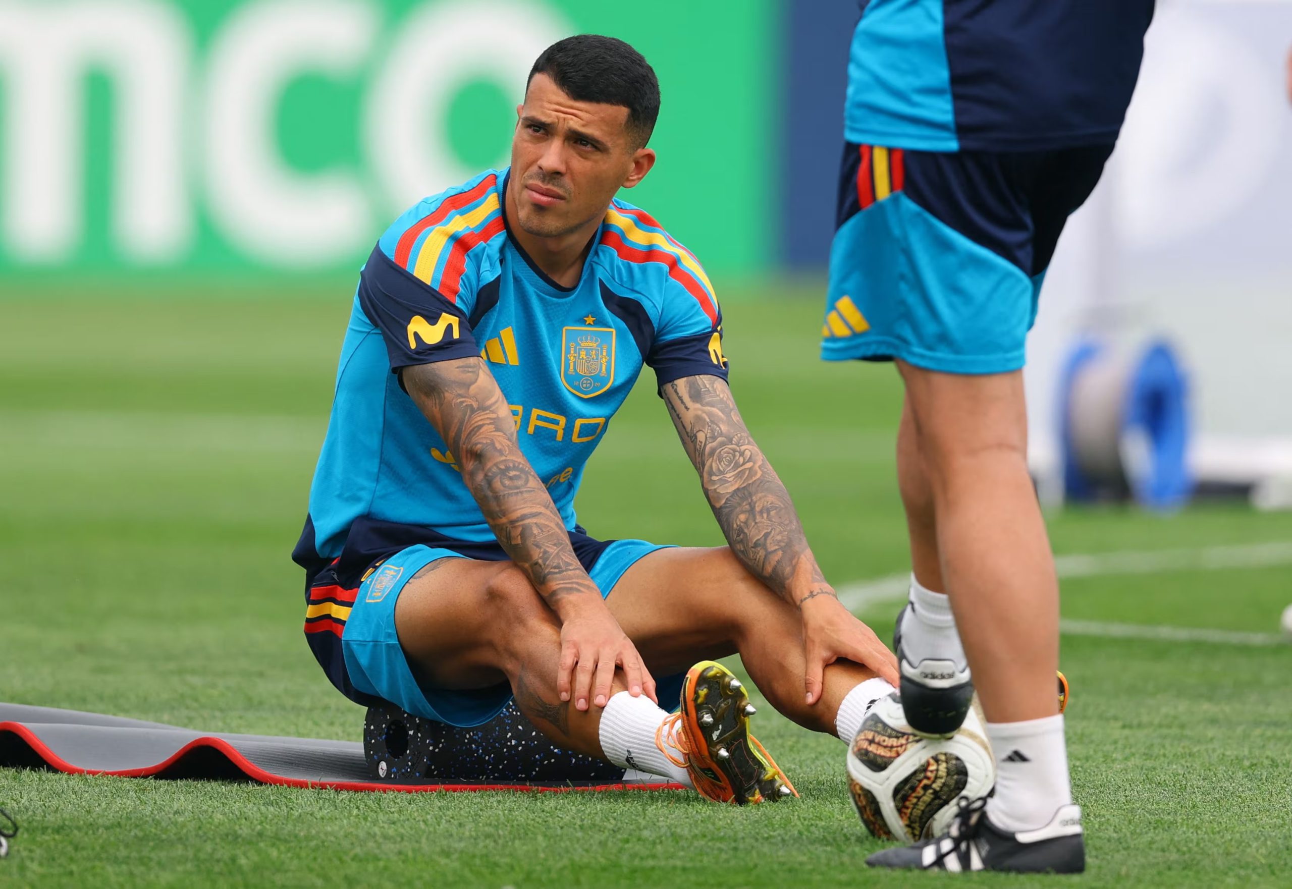 El jugador de la selección española Pedro Porro (Reuters/Vincent Carchietta)