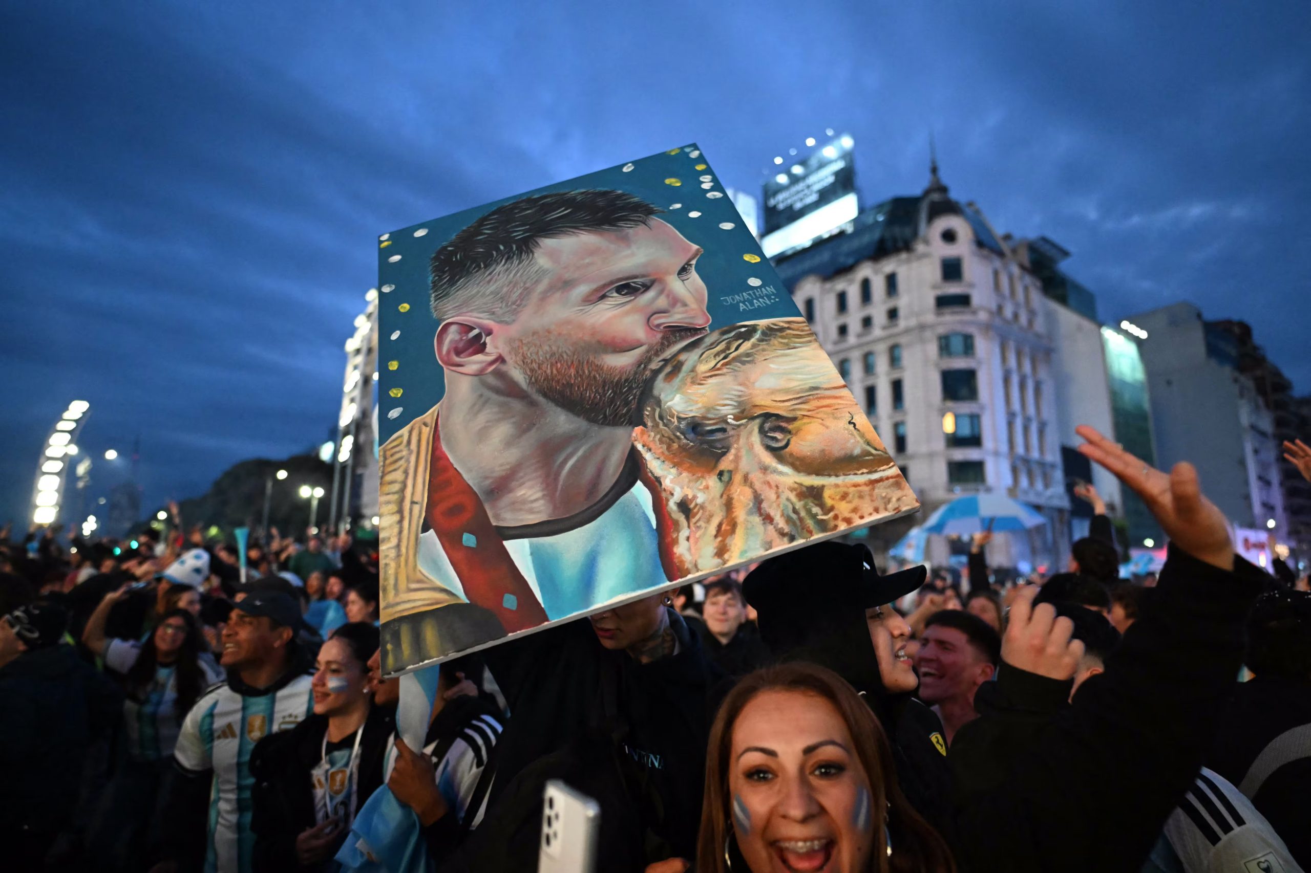 Lionel Messi fue uno de los estandartes del triunfo argentino para llegar a la final 