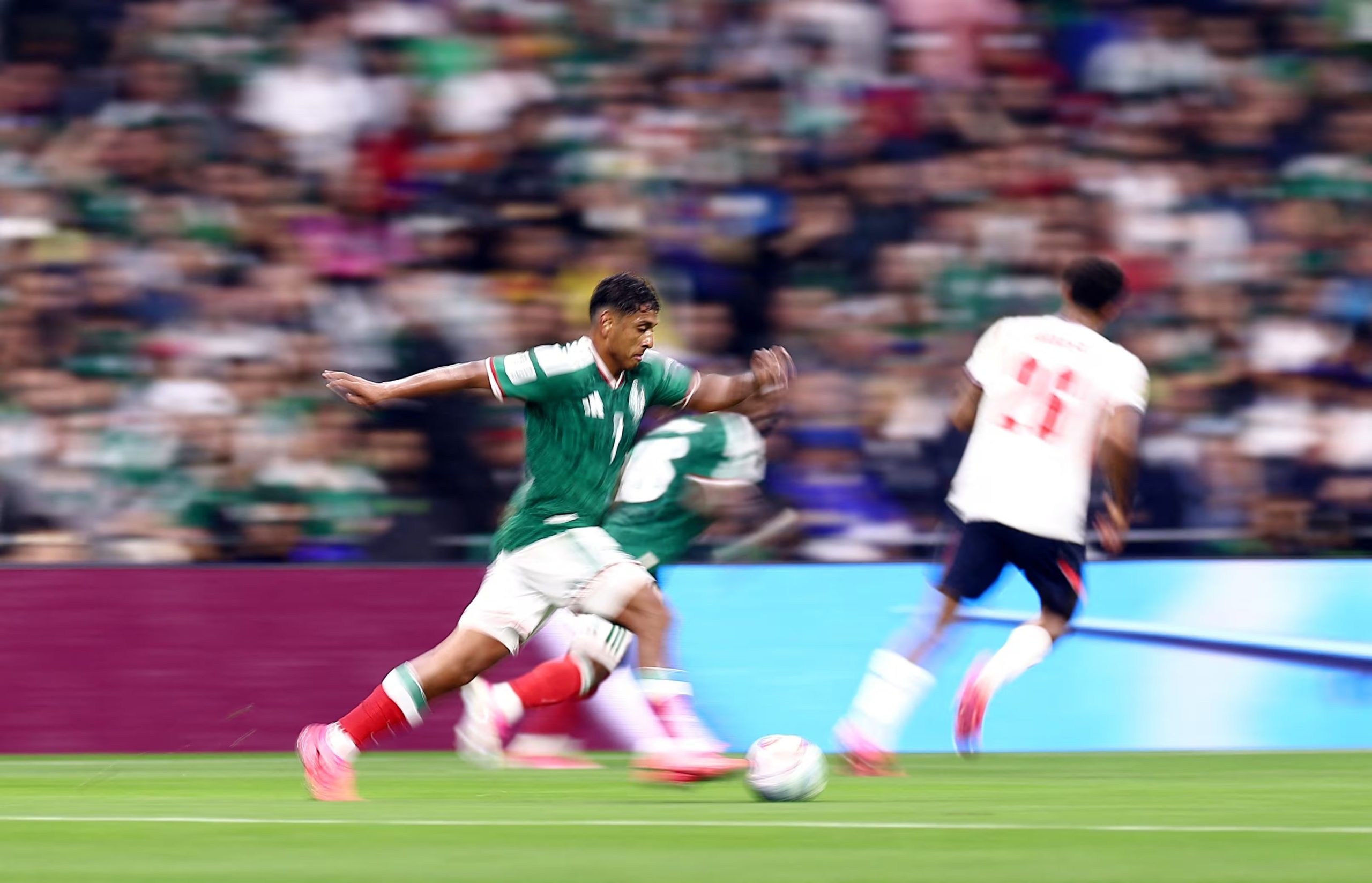 Soccer Football - FIFA World Cup 2026 - Round of 16 - Mexico v England - Estadio Azteca, Mexico City, Mexico - July 5, 2026 Mexico's Luis Romo in action REUTERS/Eloisa Sanchez