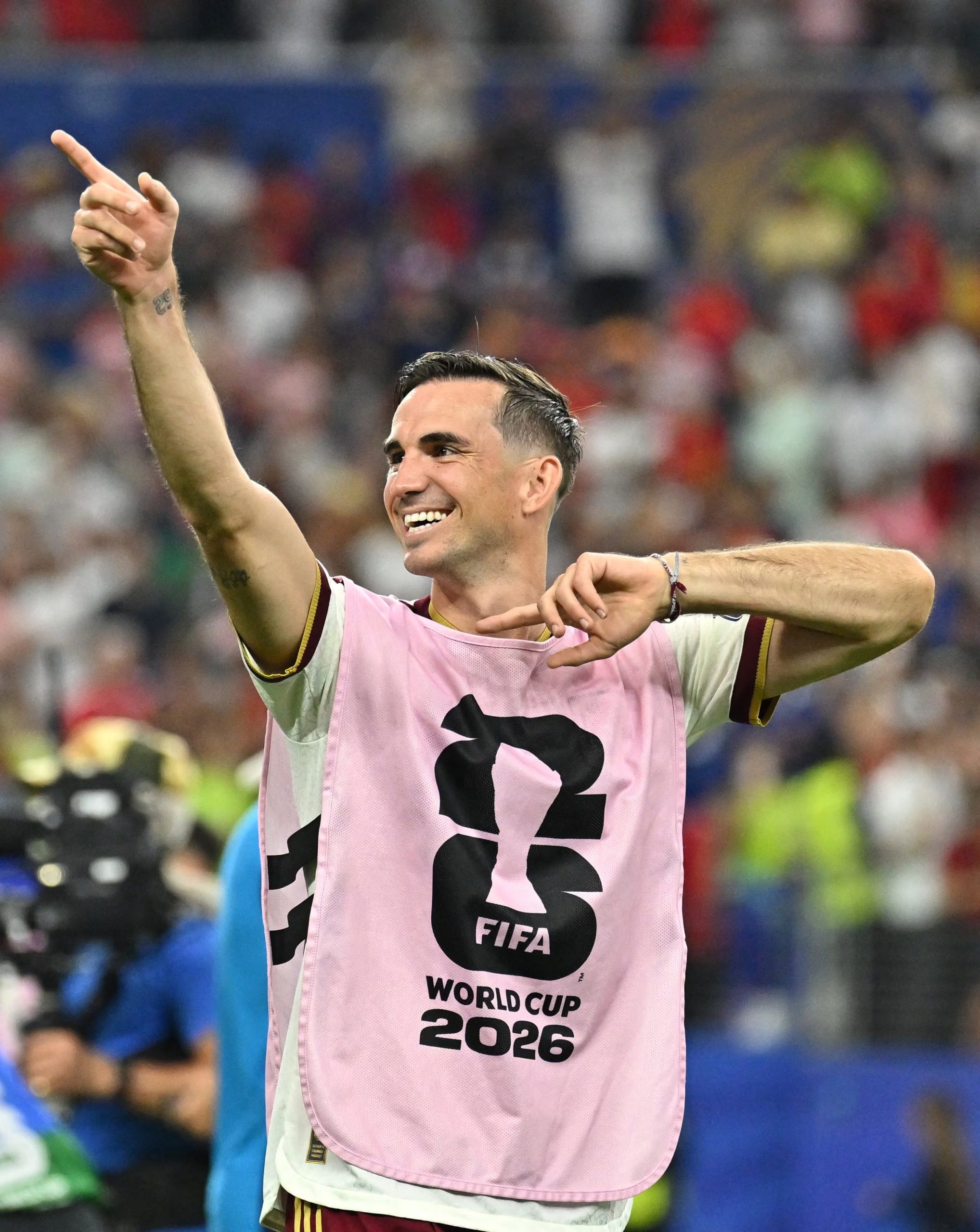 Fabián Ruiz en el Mundial 2026 (Reuters/Maria Lysaker)