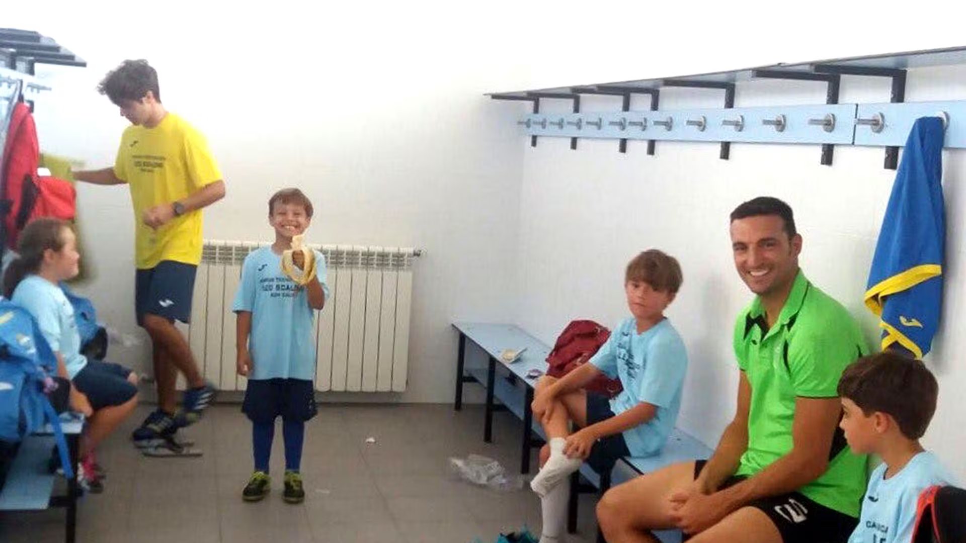 Scaloni dejó un gran recuerdo en CF Son Caliu (Crédito: Son Caliu)