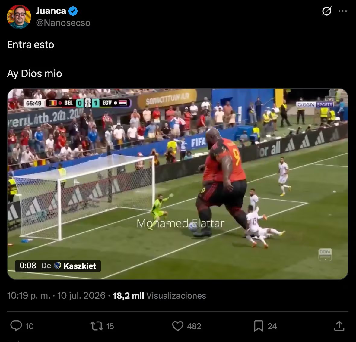 Los mejores memes del España vs Bélgica. (Redes sociales / Captura de pantalla)