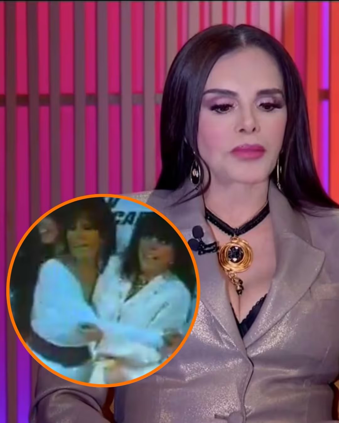 Uno de los episodios más recordados ocurrió durante la presentación de la serie Mujeres Asesinas, producción de Pedro Torres en la que ambas coincidieron. (YouTube)