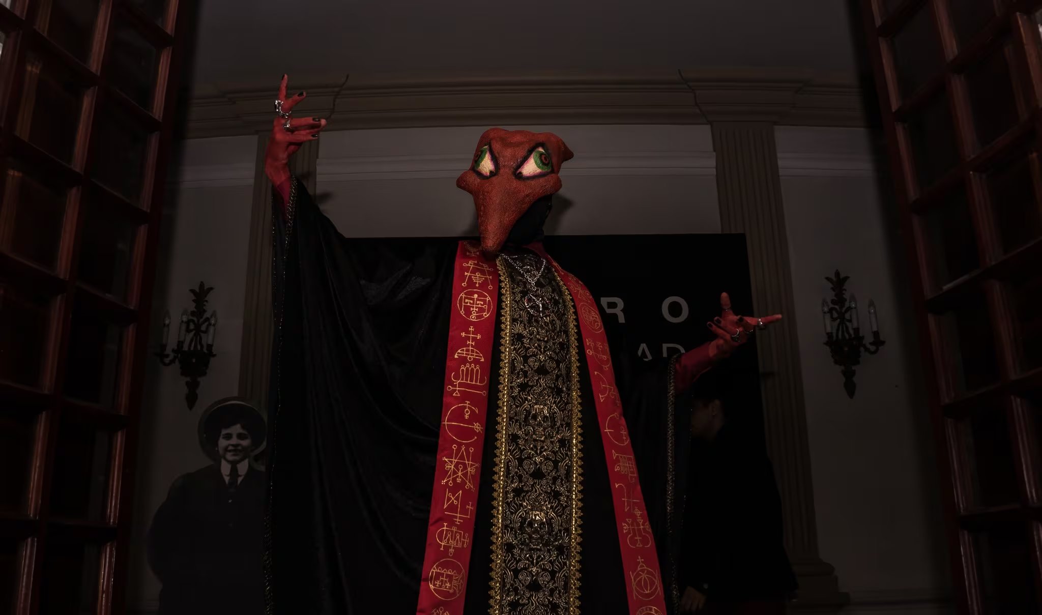 Inaugruación del Festival Internacional de Cine de Horror de la Ciudad de México.
(Facebook Macabro)