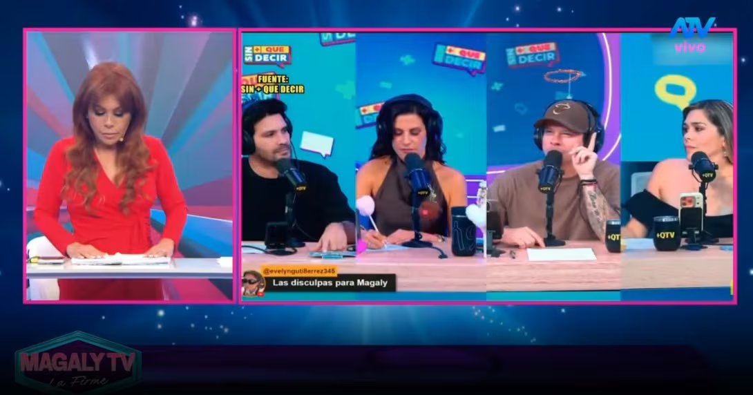 Mario Hart reconoce que confundió a Magaly Medina con la polémica por su matrimonio con Korina Rivadeneira. Captura: Magaly TV La Firme.