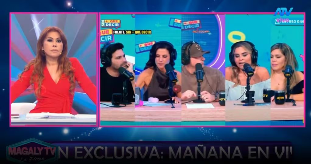 Magaly Medina sobre Ethel Pozo: “Ahora está libre, ya no hay pretextos para que no venga”. Captuyra: Magaly TV La Firme.