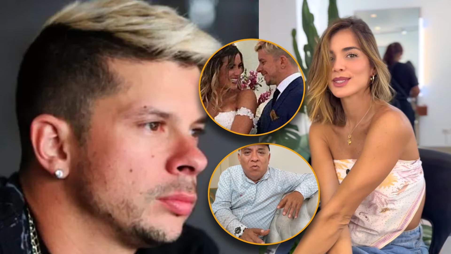 Tras muerte de Manolo Rojas, Mario Hart se desmarca de Korina Rivadeneira y emociona con su despedida. Captura: @manolorojasperu.