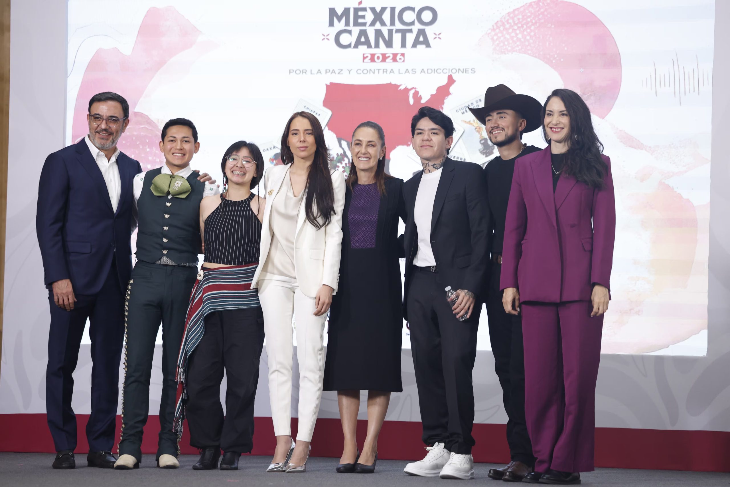 majo Aguilar fue una de las principales representantes del proyecto y reiteró su compromiso con la preservación del regional mexicano.. EFE/Sáshenka Gutiérrez