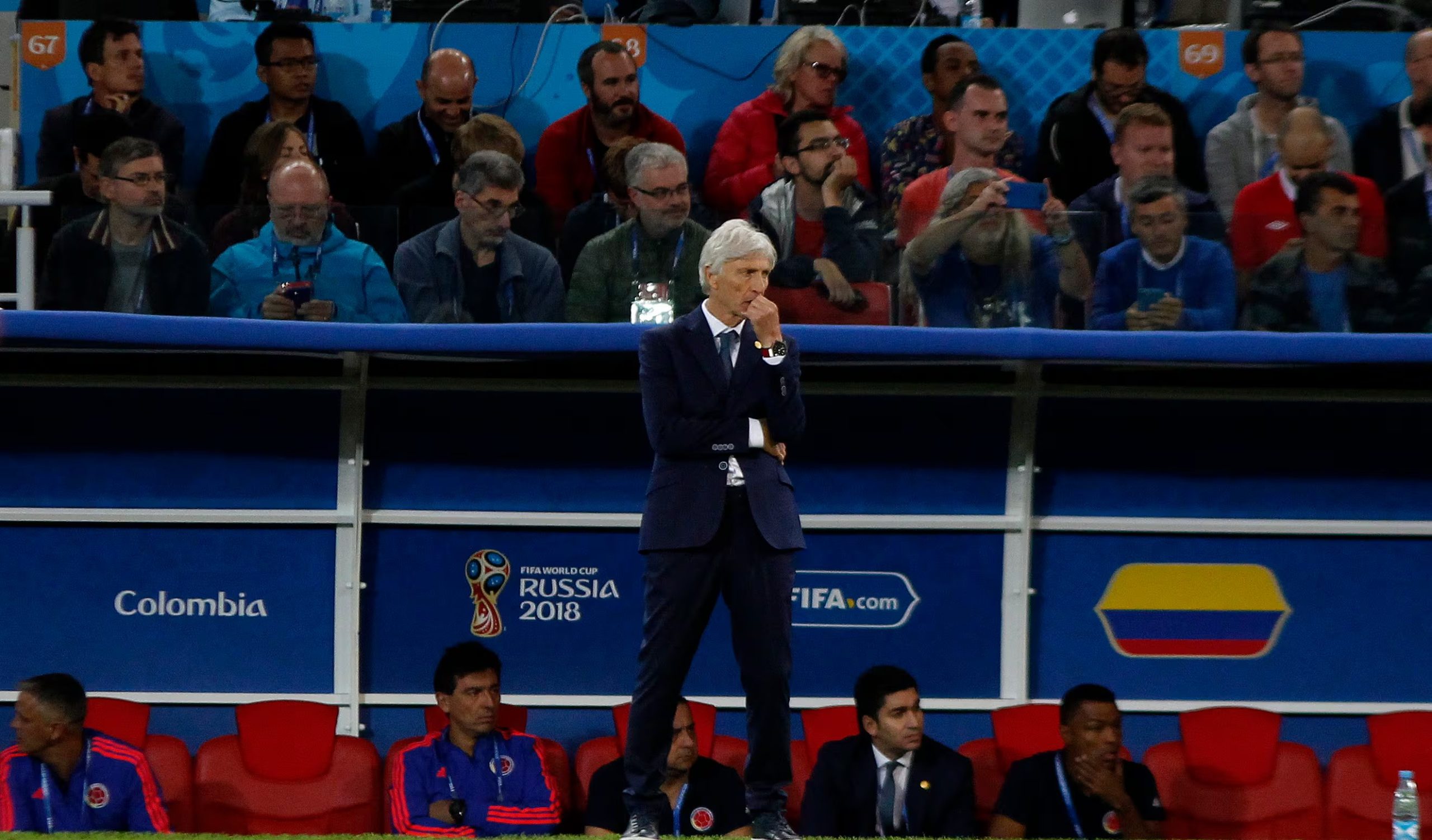 José Pekerman tuvo un ciclo de seis años con la Selección Colombia, disputó dos mundiales y terminó su proceso en 2018 por desgaste - crédito Colprensa