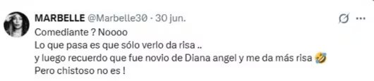 Marbelle arremetió en contra de Culotauro y Diana Ángel - crédito @marbelle30/X