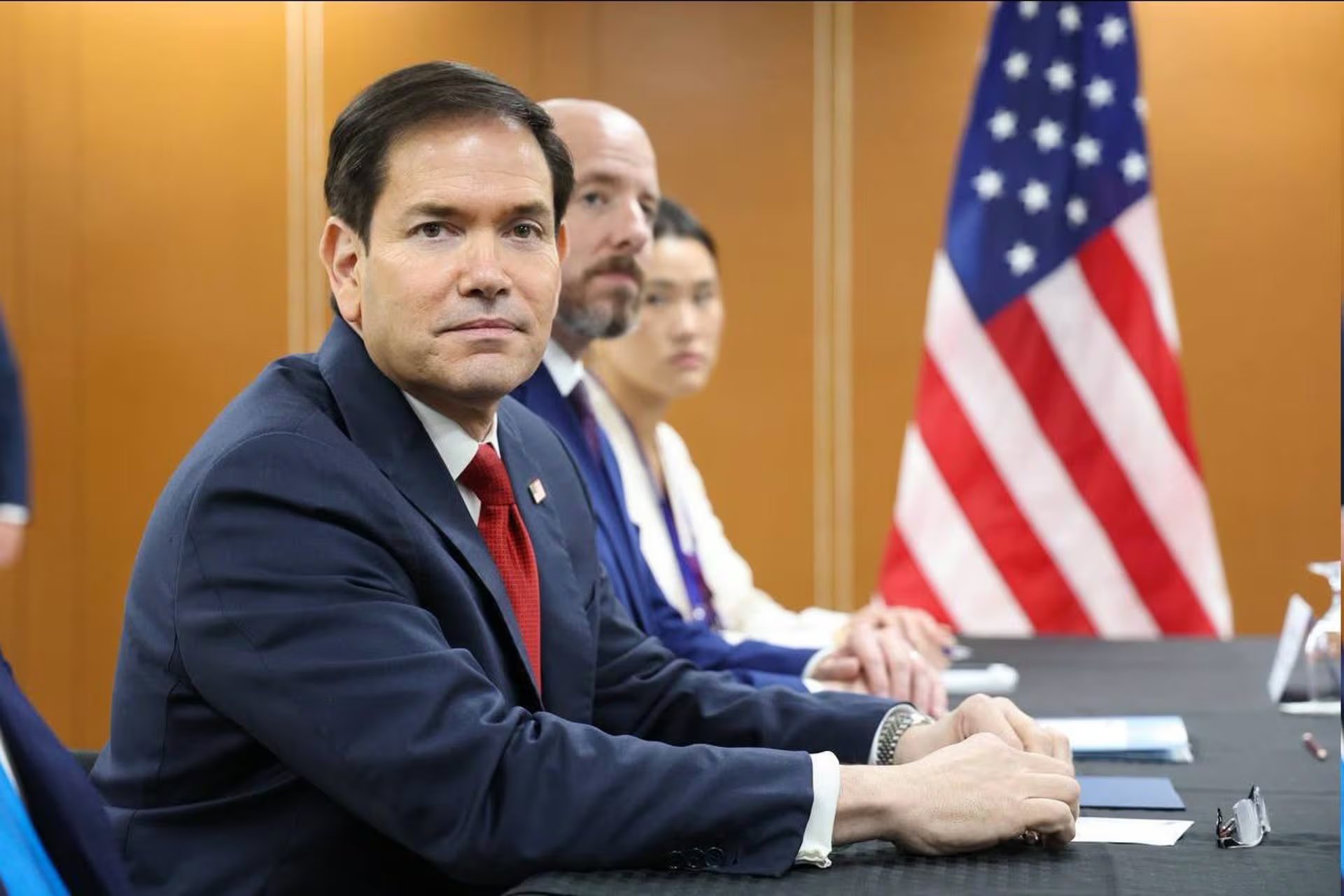 23/07/2026 July 23, 2026, Russia, Russia, Russian Federation: Russian Foreign Minister Sergey Lavrov shakes hands with U.S. Secretary of State Marco Rubio during their meeting on the sidelines of the Association of Southeast Asian Nations (ASEAN) Foreign Ministers' Meetings in Manila, Philippines, on July 23, 2026
POLITICA
Europa Press/Contacto/Russian Foreign Ministry's o