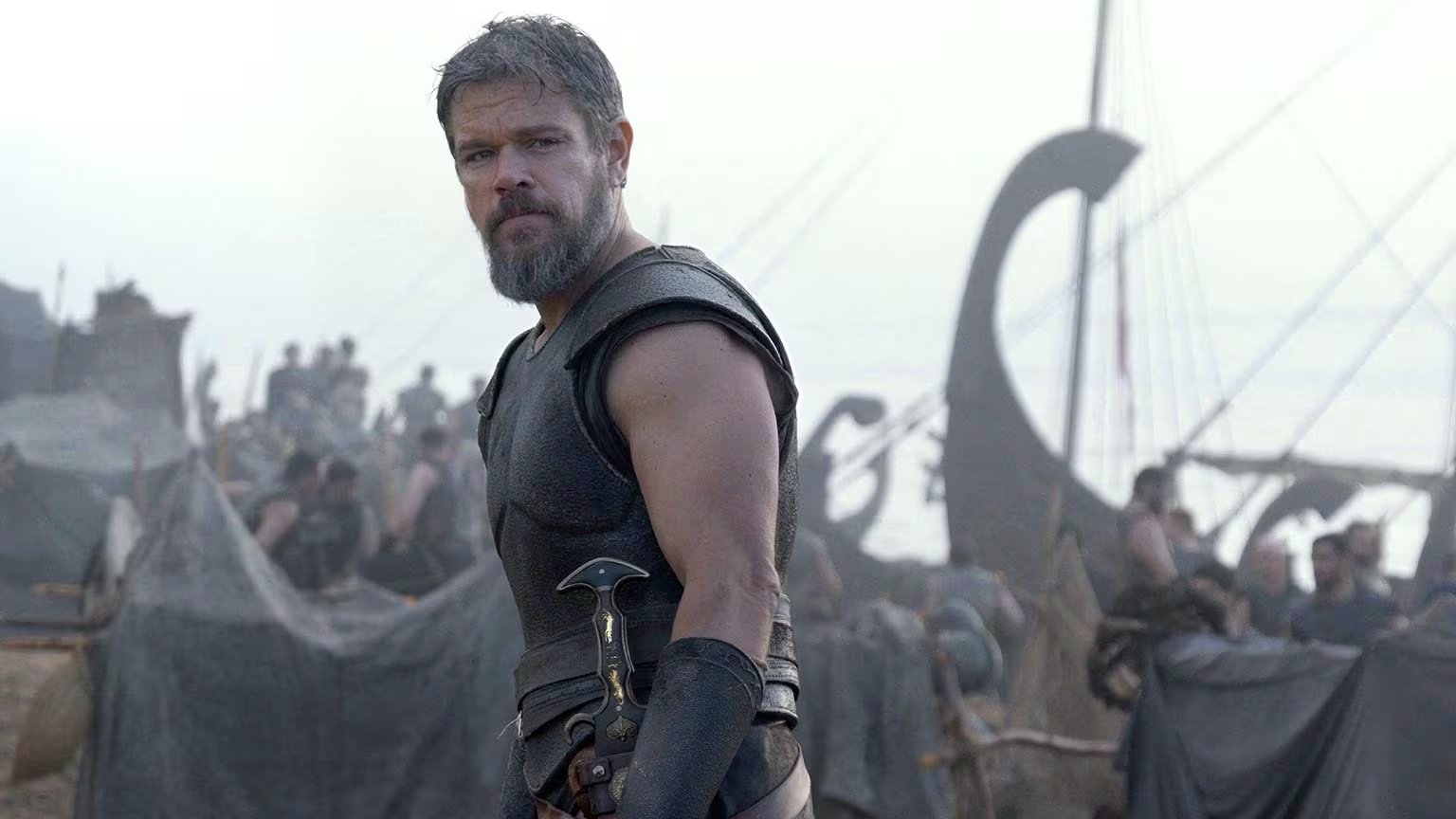 Matt Damon bajó 15 kilos para protagonizar 'La Odisea'. 
