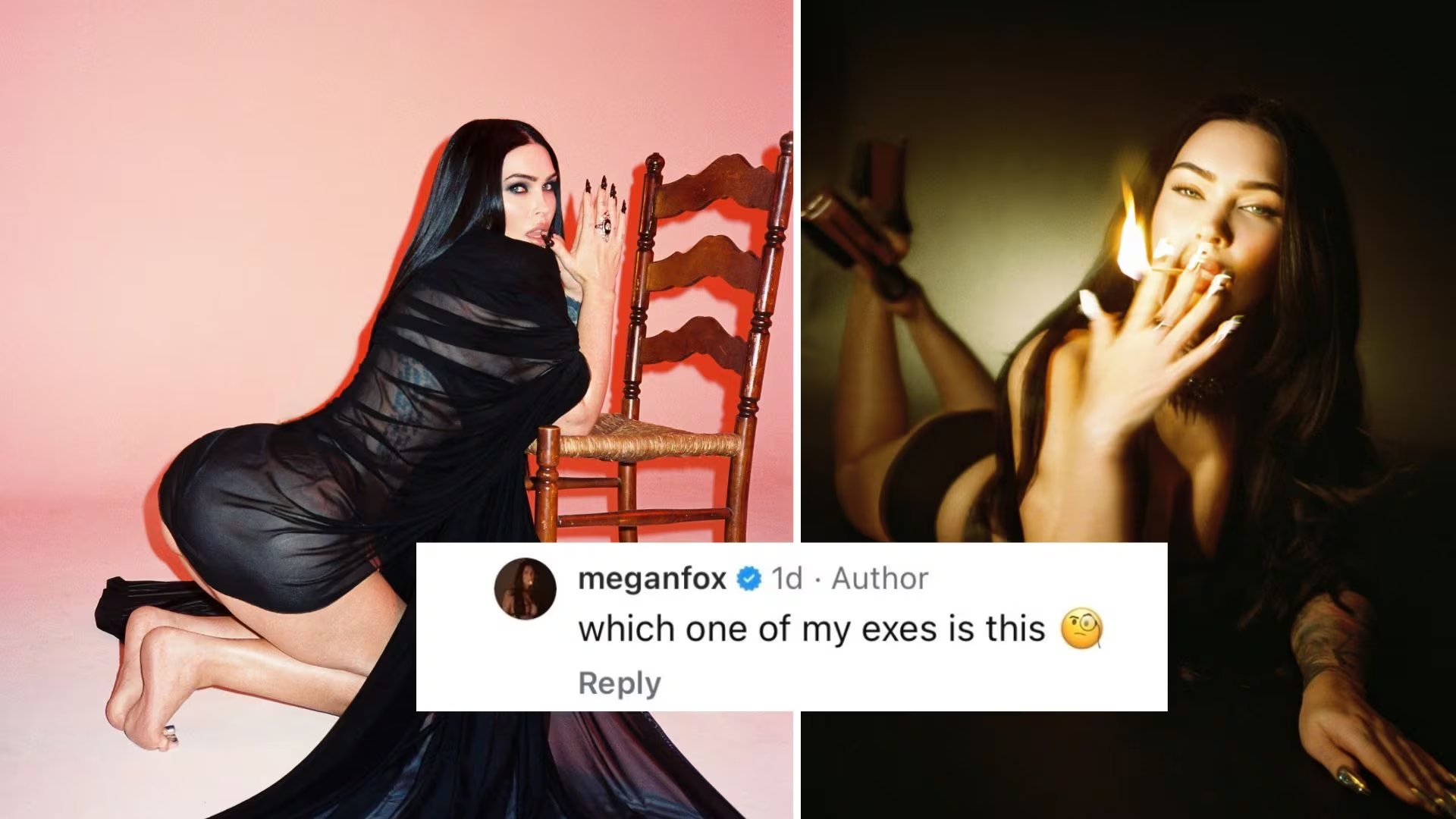 Megan Fox defendió su publicación después de que algunos internautas calificaran de “vergonzosas” sus imágenes por su edad y maternidad.. (Créditos: Instagram/meganfox)