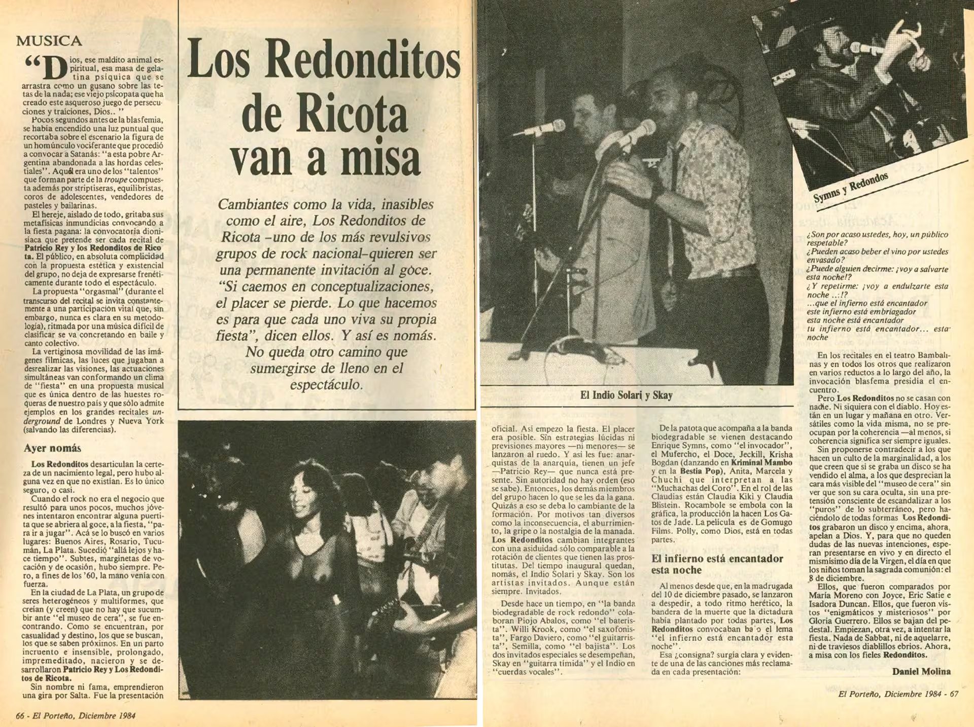 La revista El Porteño fue una de las publicaciones culturales más influyentes de la transición democrática, con una agenda que combinó rock, derechos humanos, política y contracultura.