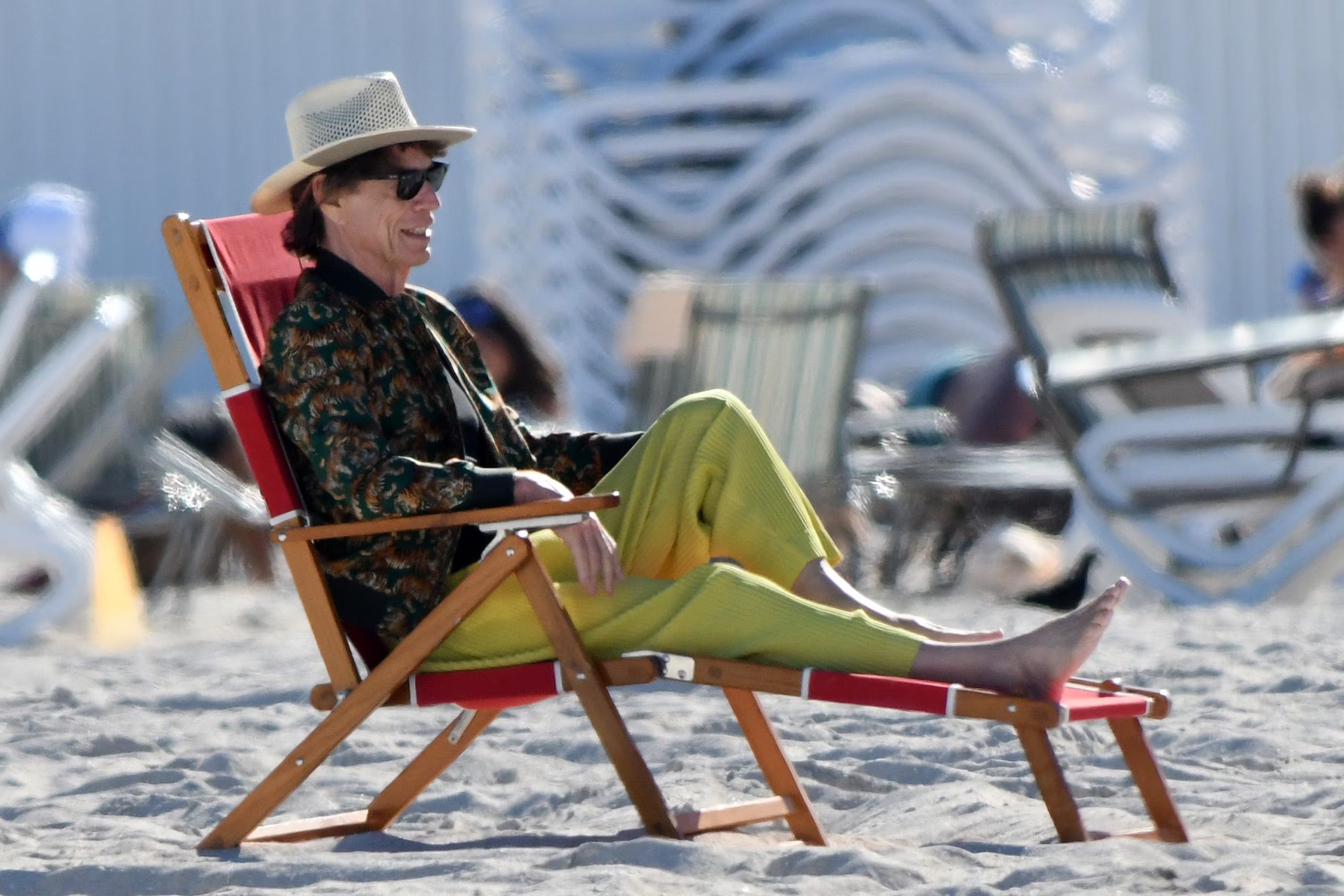Jagger admitió que el aislamiento es uno de los efectos de la fama, especialmente cuando los artistas permanecen rodeados por personas de la misma industria (Mega/The Grosby Group
)