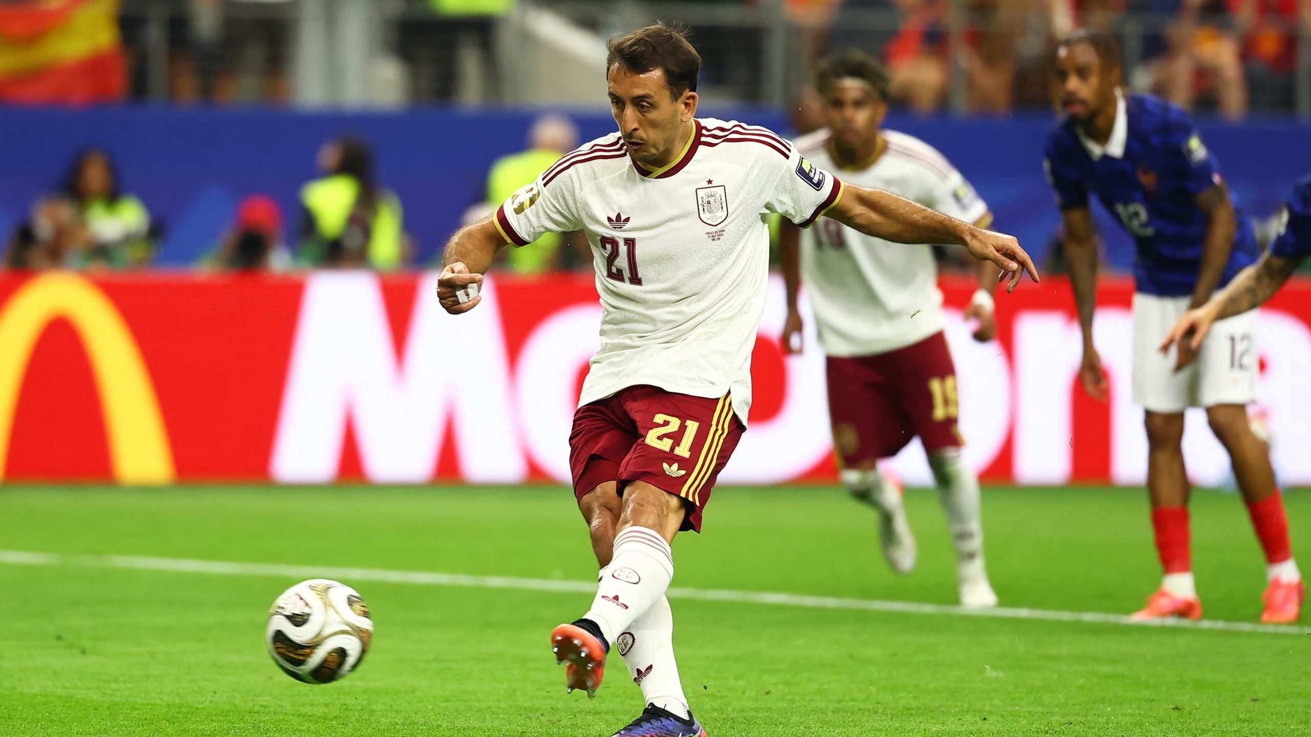 El delantero español Mikel Oyarzabal (REUTERS/Kai Pfaffenbach)